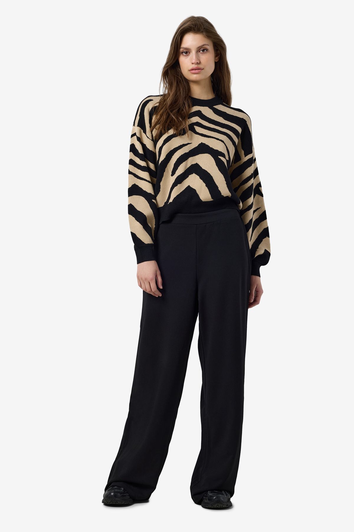 Noisy May-NMBOB - Elastic Wide Leg JRS Noos 5