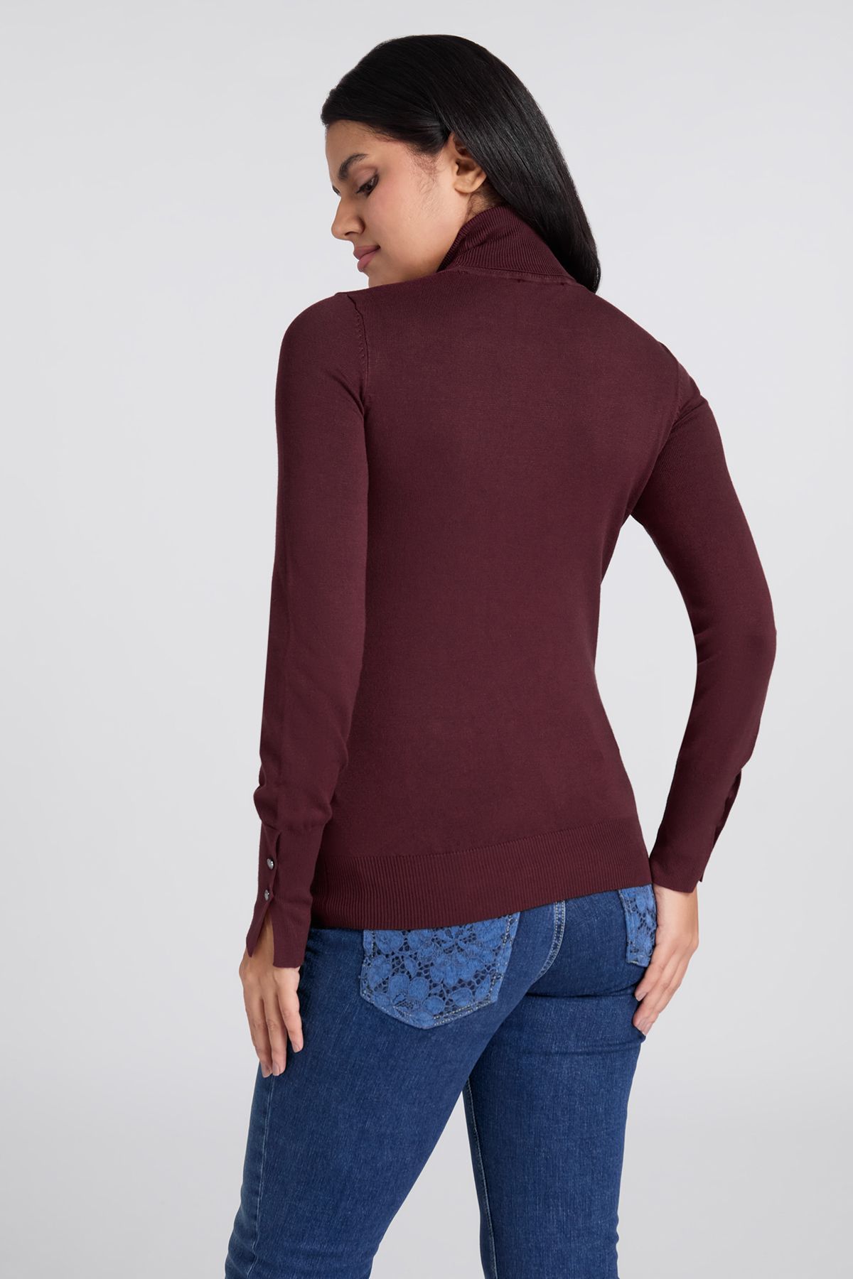 Guess-Paule Tn Ls Sweater - Eco Viscose Poly Holly Yarn 3
