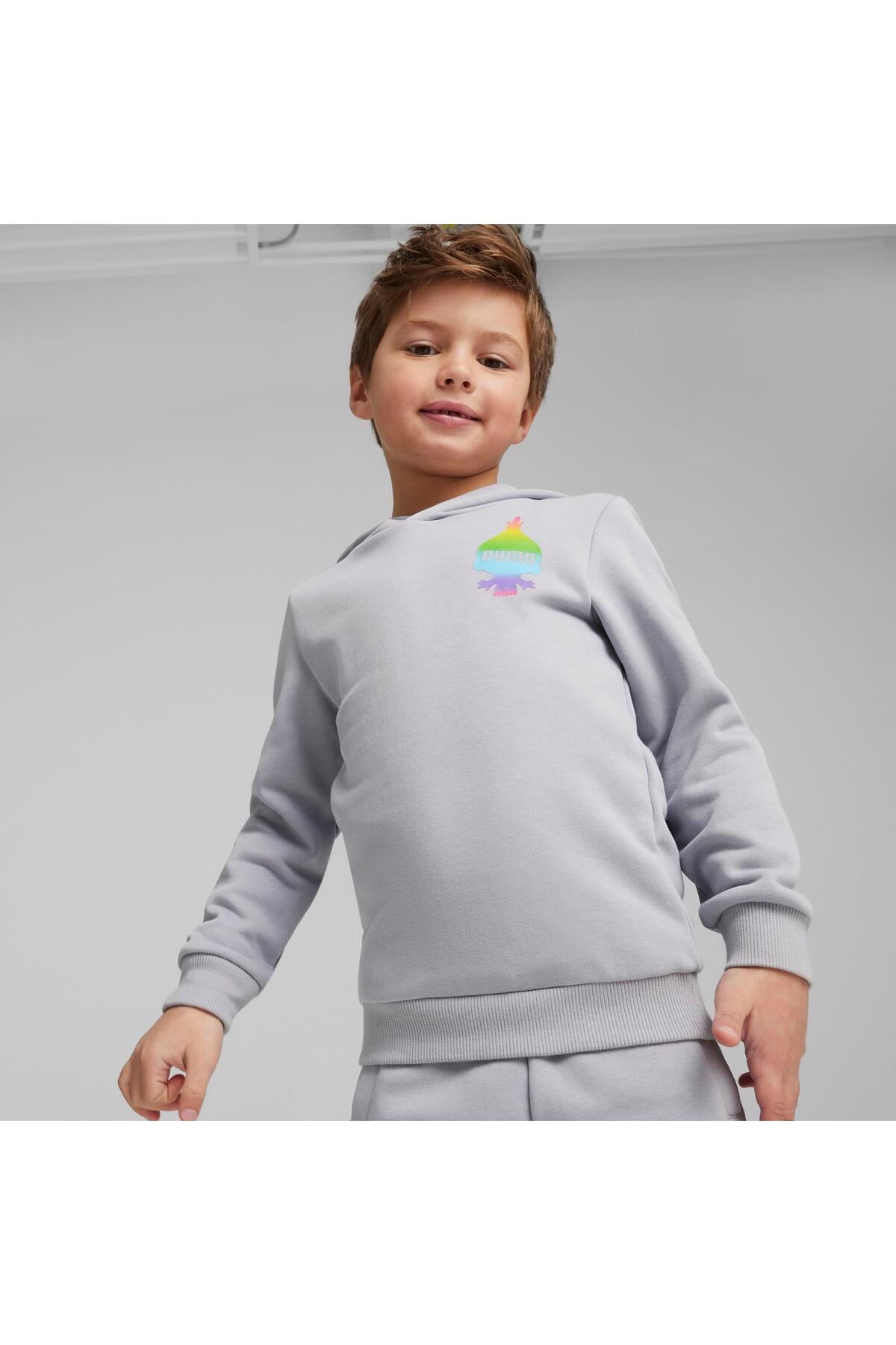 سویشرت پسرانه راسته آستین بلند | پوما Puma 62482663 - تصویر 3