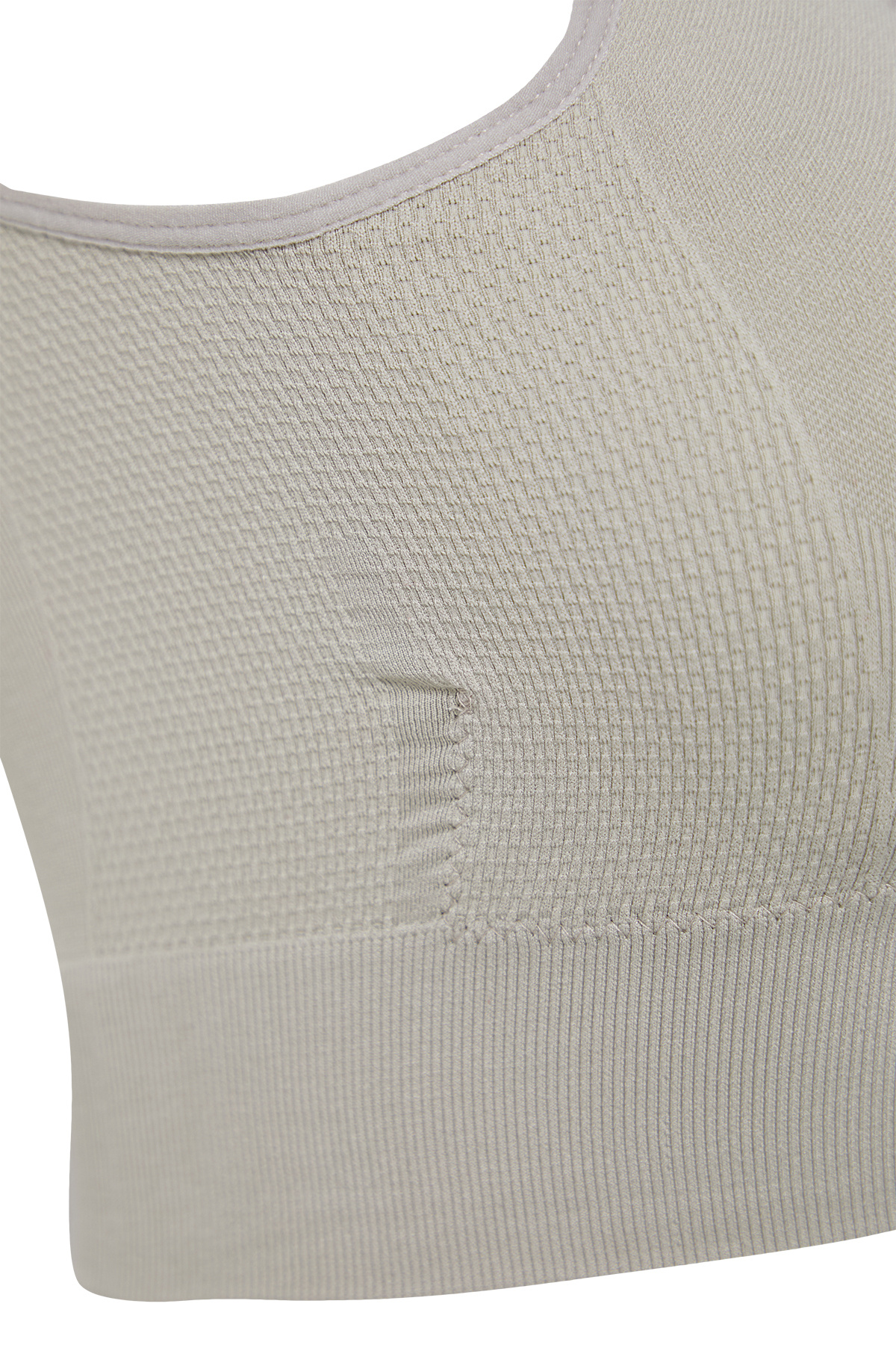 Trendyol Collection-Hellkhakifarbener, nahtlos gestrickter Sport-BH – TWOAW23SS00019 9