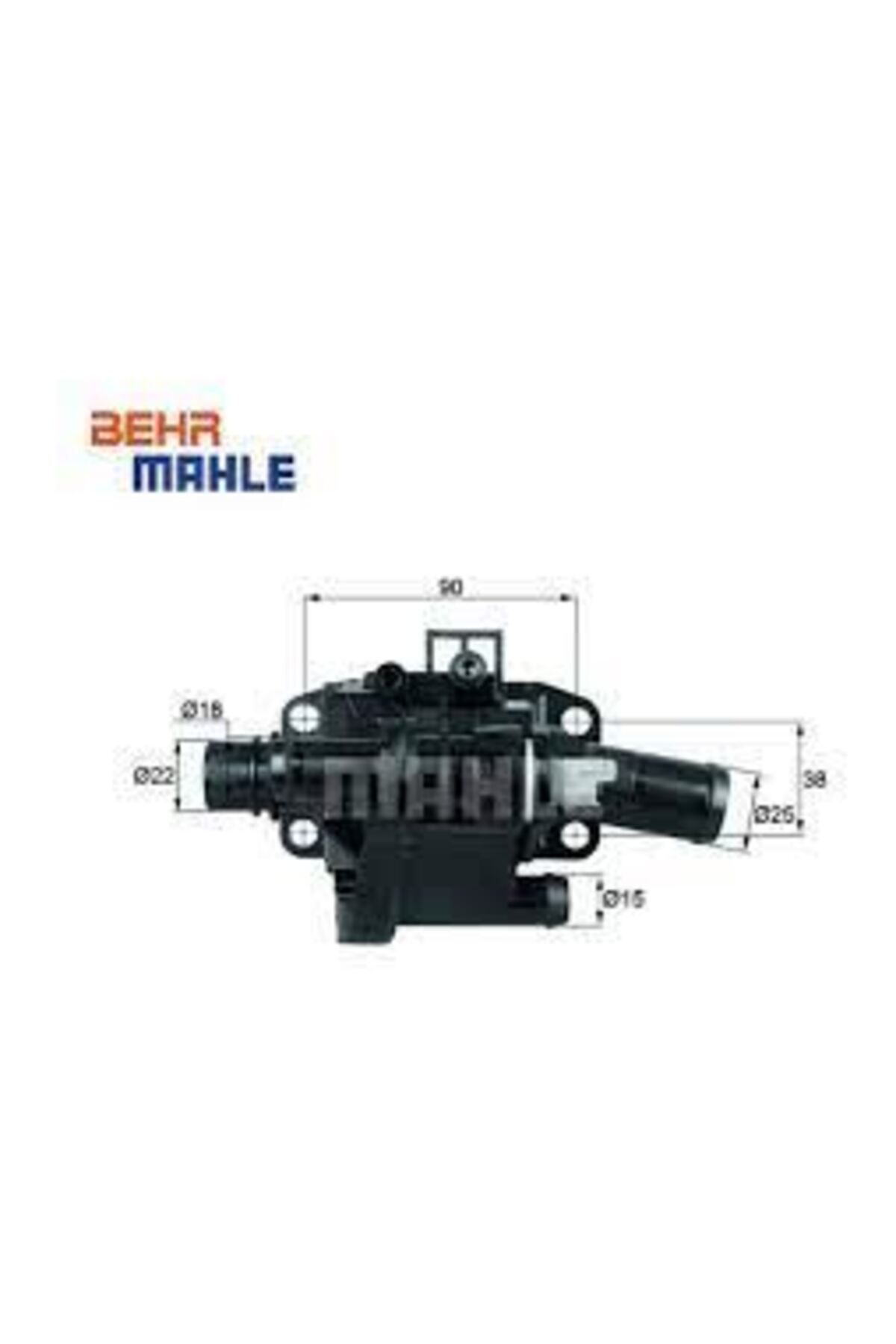 MAHLE TH4183 TERMOSTAT KOMPLE FORD FOCUS II DA_. HCP 83C