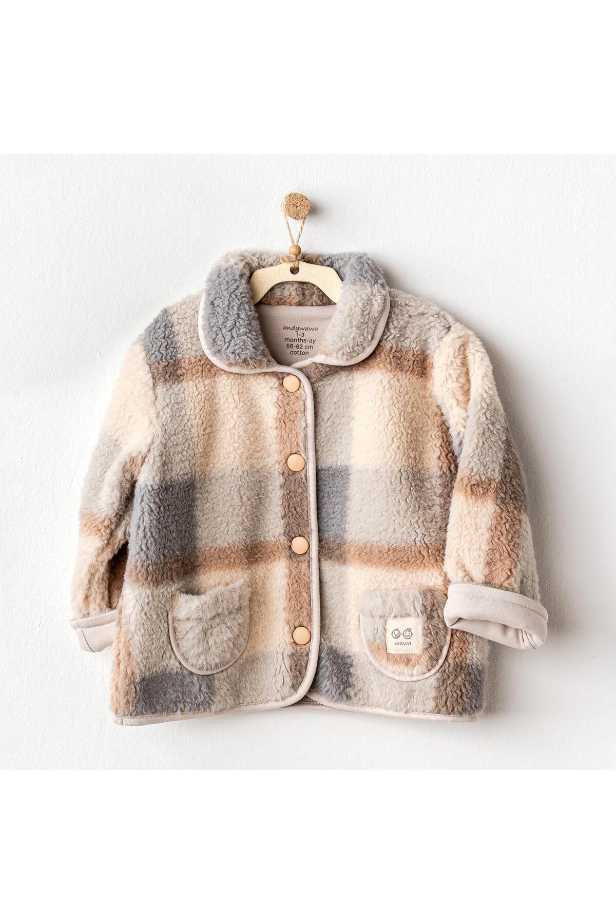 Ac25011 Warm Heat Welsoft Baby Coat Colorful