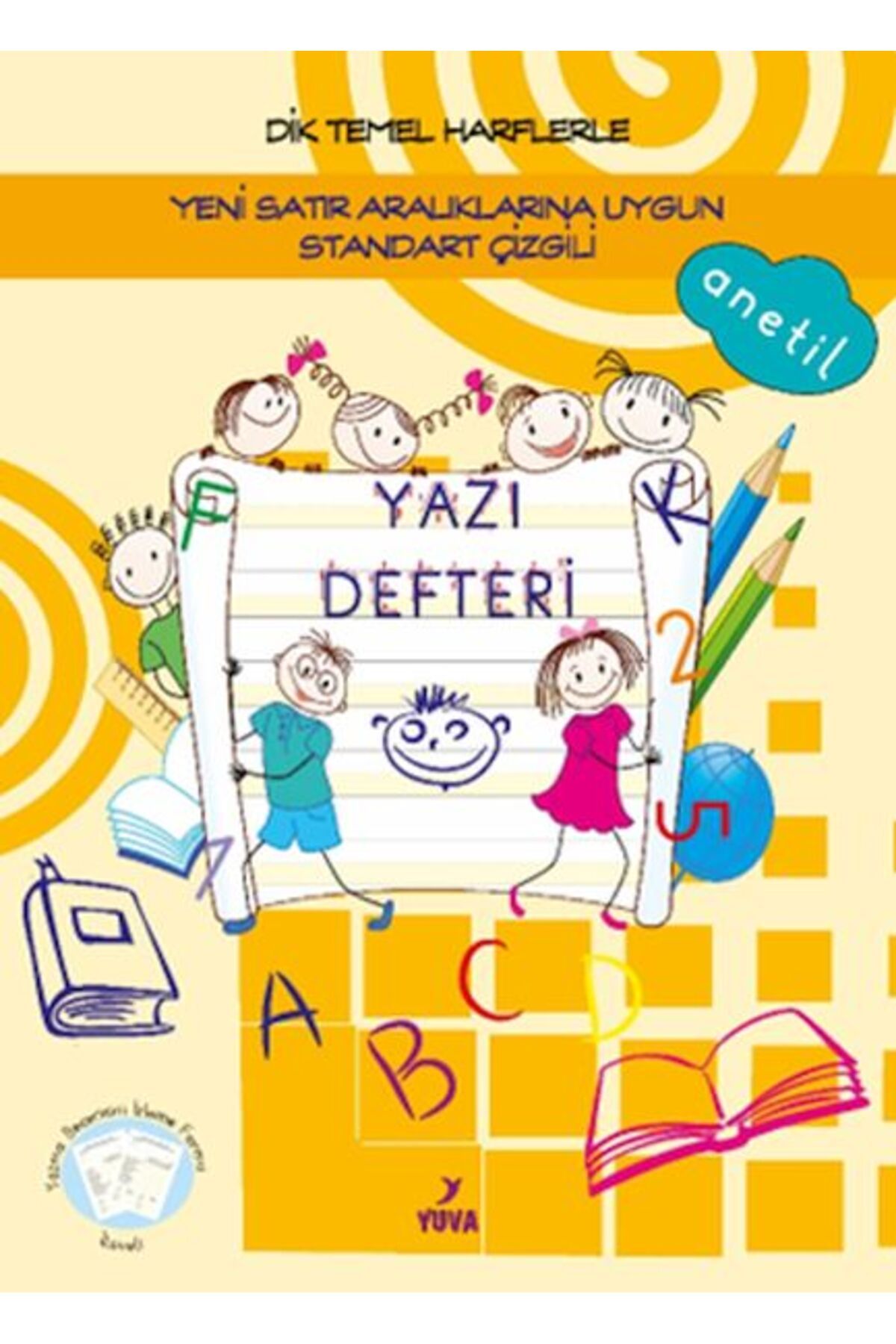 Yuva Yayınları 1. Sınıf Yazı Defteri Standart Çizgili - Büyük Boy