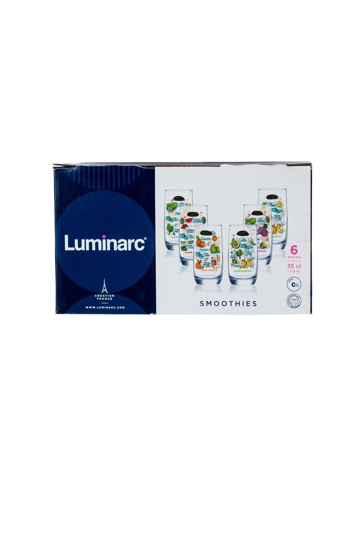 Luminarc-A Set Of Colored And Multi-Use Drinking Glasses 5