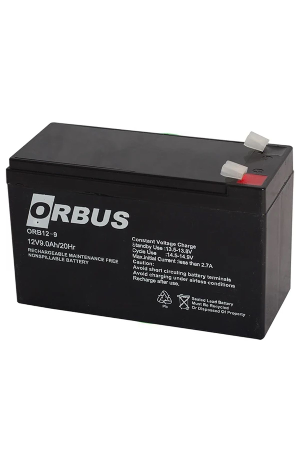 mrpurple 12 VOLT - 9 AMPER AKÜ (150 X 65 X 90 MM) (4767) - PRP8992-6726