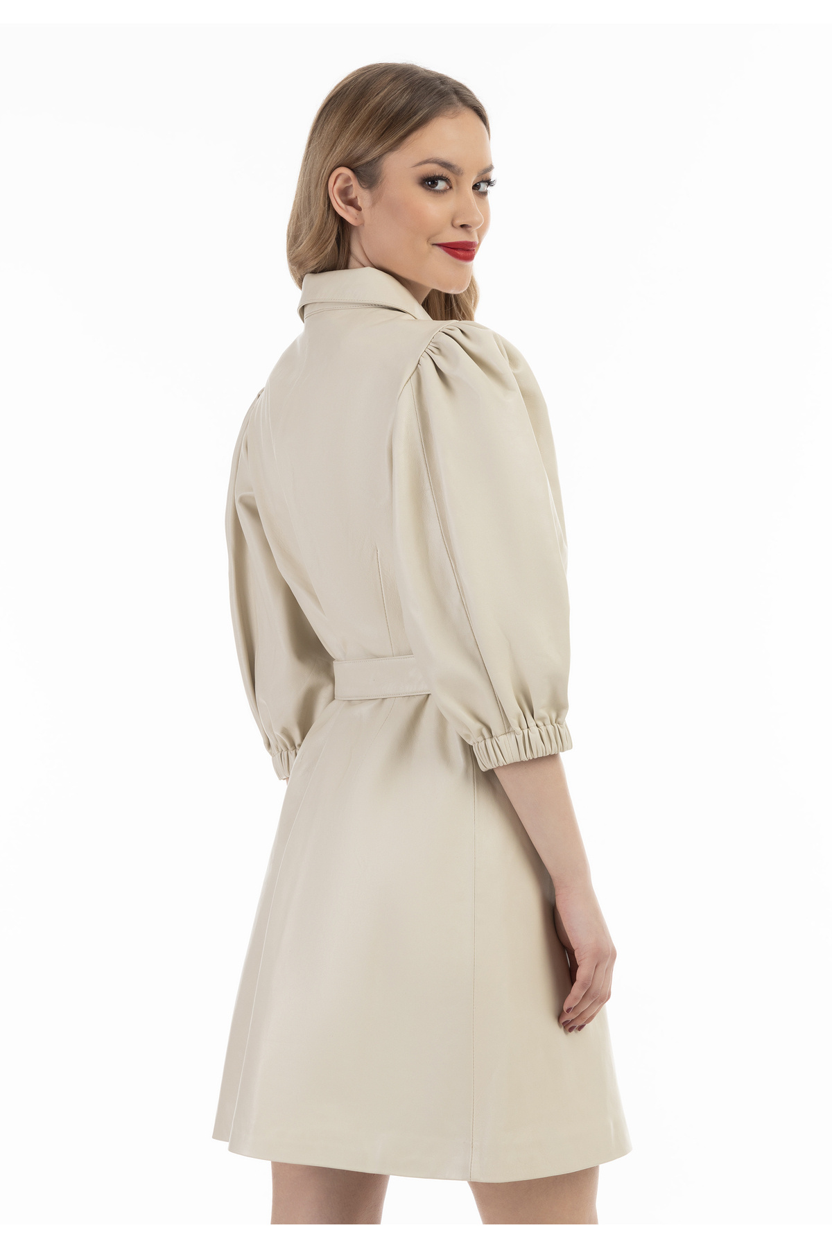 Faina-Lederkleid 3