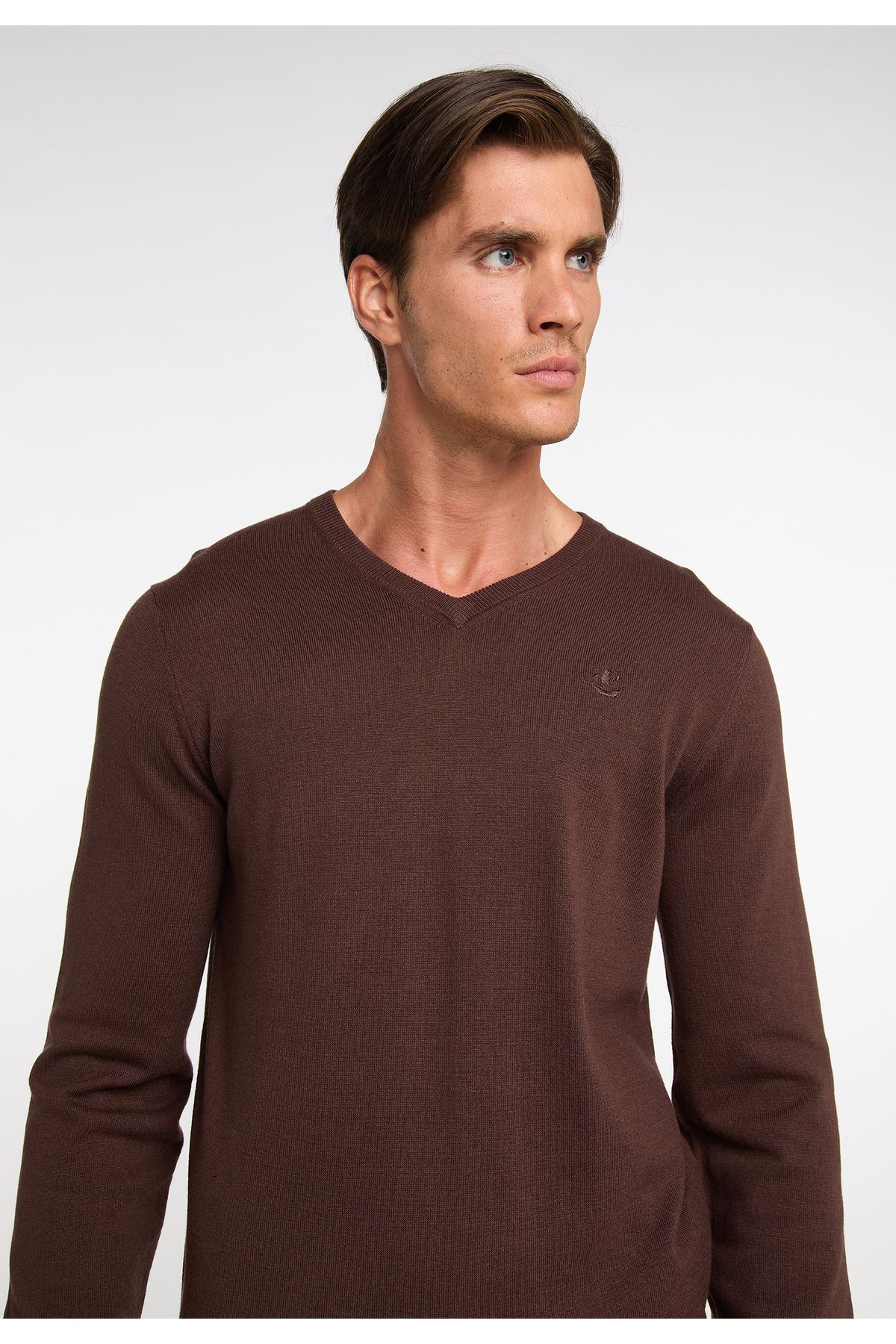 Dreimaster-Basic Feinstrickpullover 5