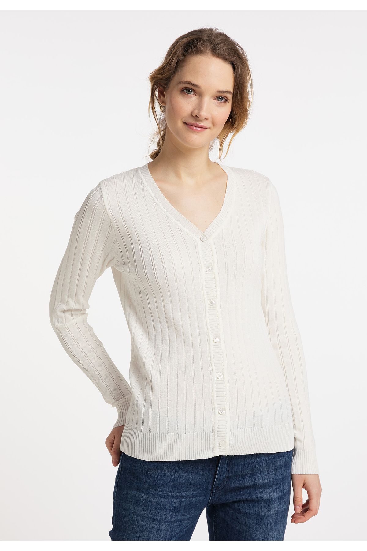 DreiMaster Maritim-Maritim Strickjacke und Knöpfen ikitası 3