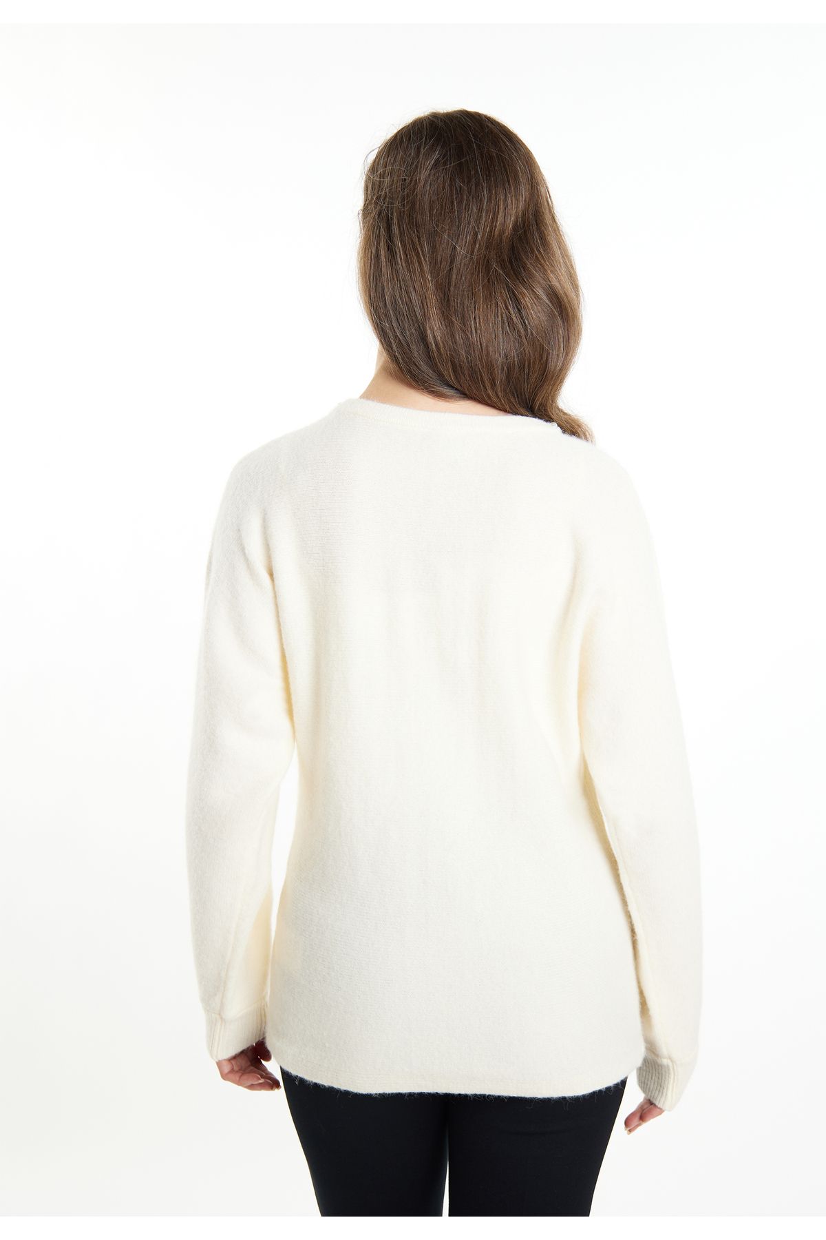 USHA-Pullover Mit Perlen 4