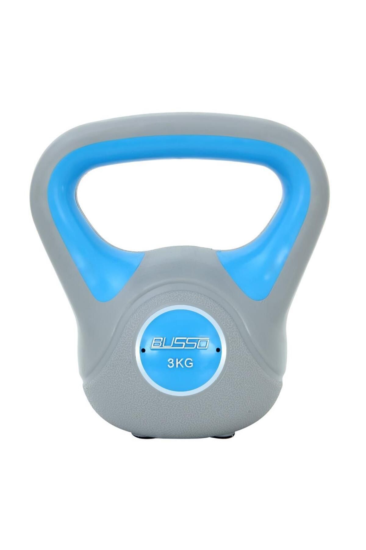 BUSSO CYDNLK-30  CEMENT KETTLEBELL 3KG--ÇİFT RENKLİ