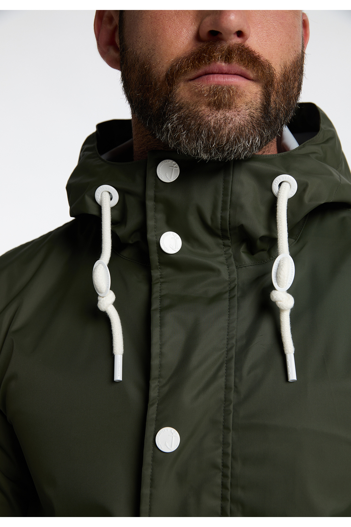 Dreimaster-Regenjacke mit einem dezenten Print auf der Oberstoffrückseite 5