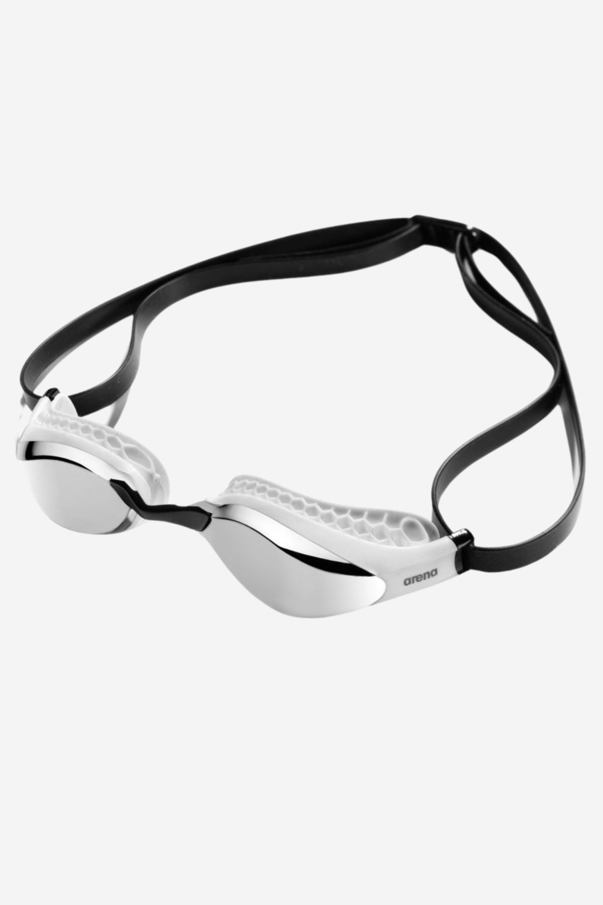 ARENA-Air-I White Unisex Swimmer - Race Goggles with Mirror 2