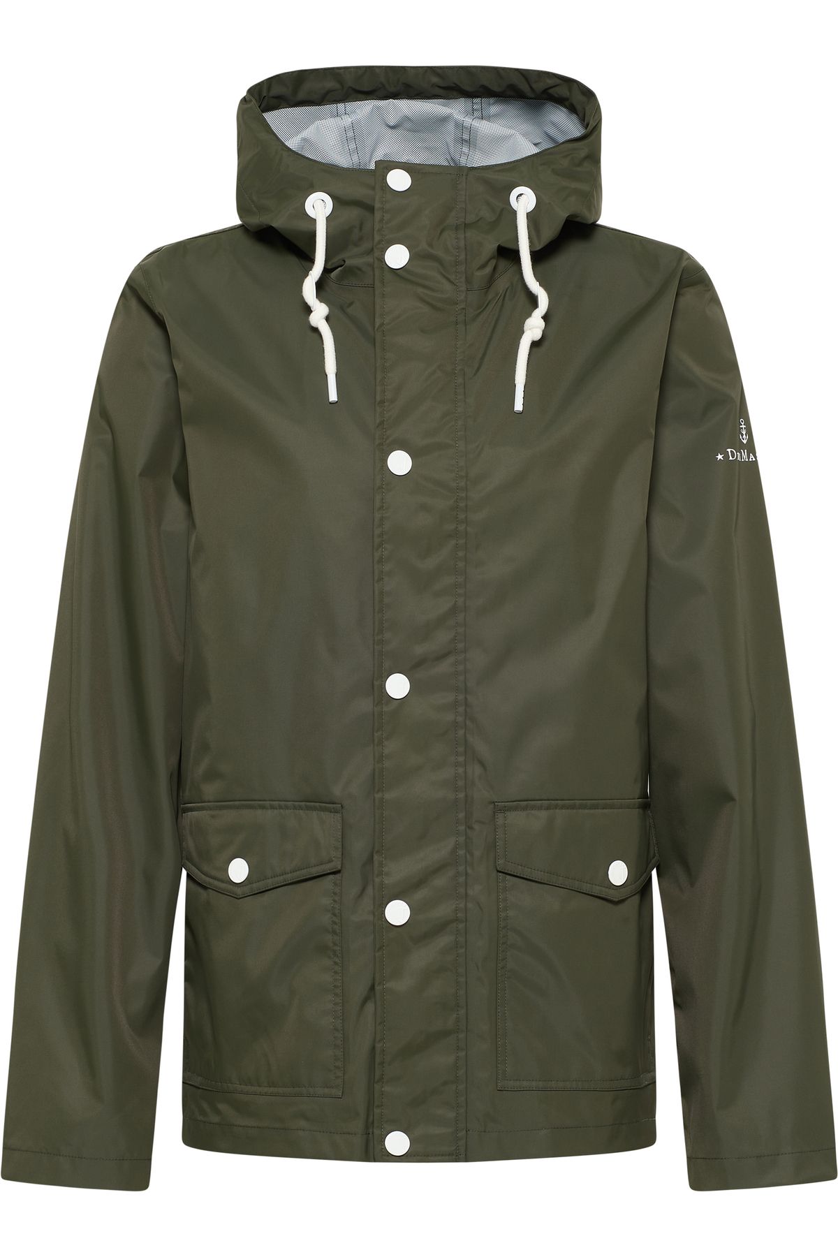 Dreimaster-Regenjacke mit einem dezenten Print auf der Oberstoffrückseite 2