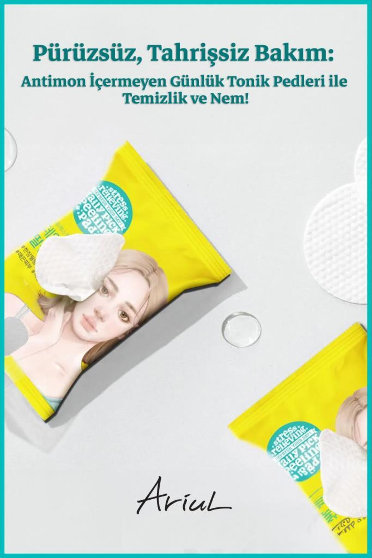 Stress Relieving Daily Pick Peeling Ped 30 Adet|Anti Sebum|Çay Ağacı Yaprağı Yağı — AR003 — تصویر 5 از 5