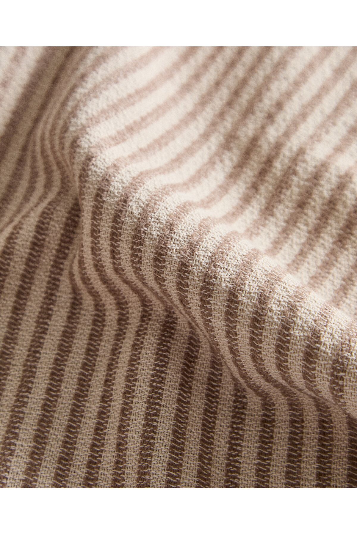 ZARA HOME-Light Beige Striped Pique - 140X190 cm 6