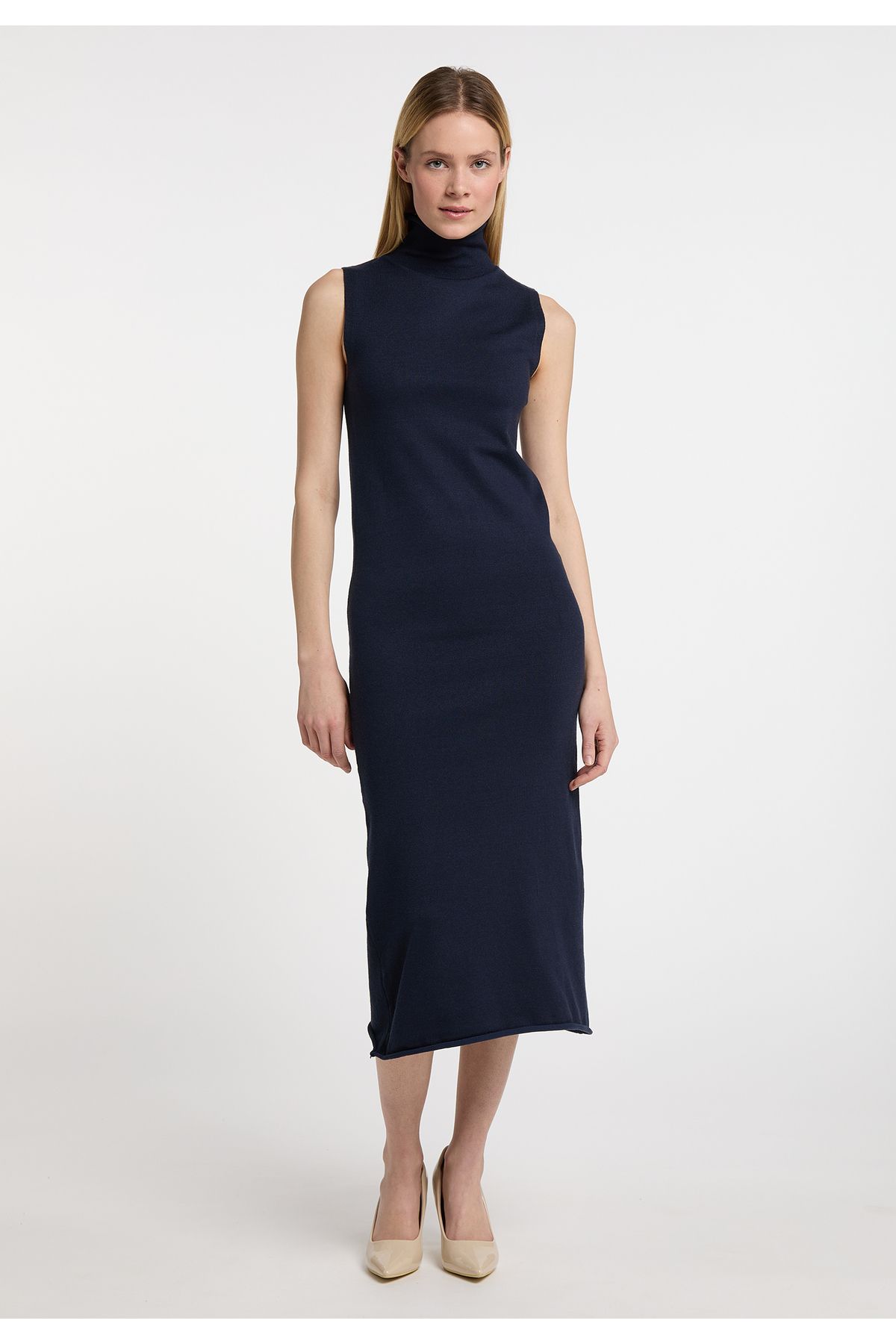 Dreimaster-Design clasic Strickkleid talie 5