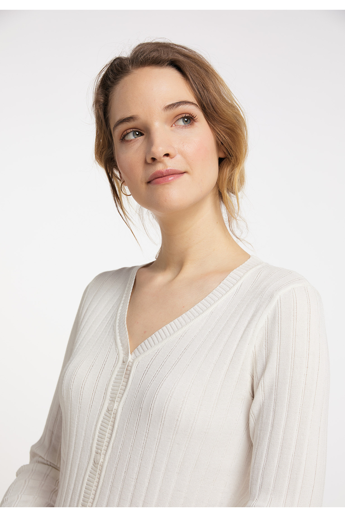 DreiMaster Maritim-Maritim Strickjacke und Knöpfen ikitası 5