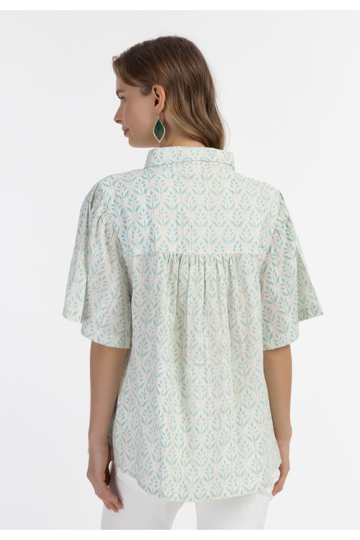 IZIA-Kurzarm Bluse 4
