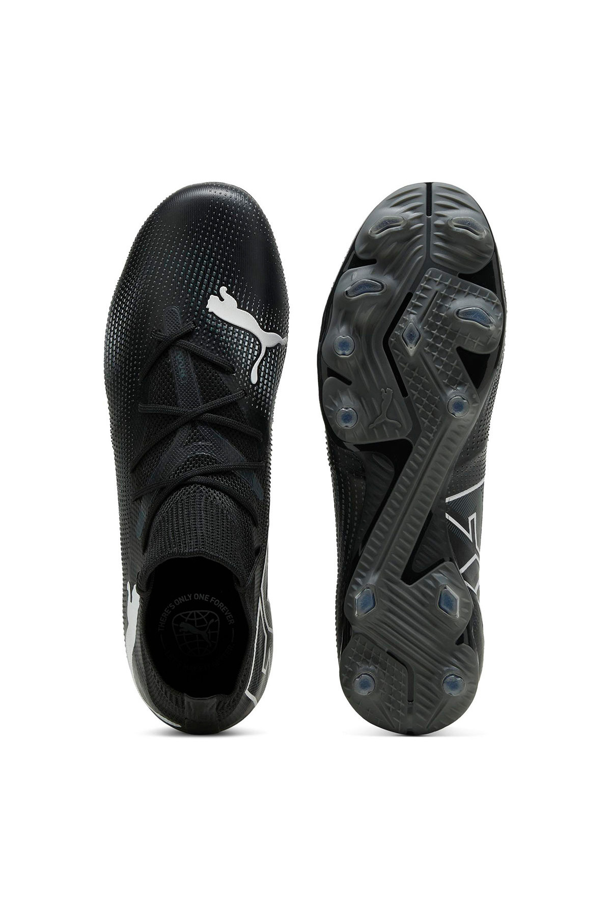 Puma Future 7 Match Fg/Ag Erkek Siyah Futbol Krampon 10771502 görsel 2