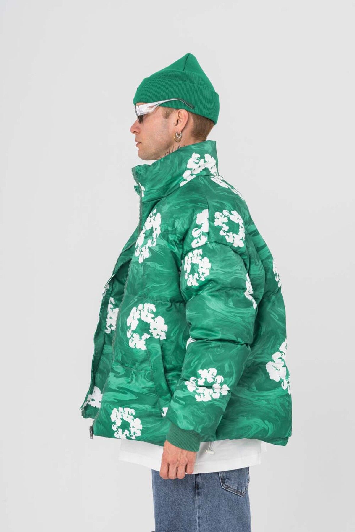 go gang own-Kanye Puffer Jacket 5
