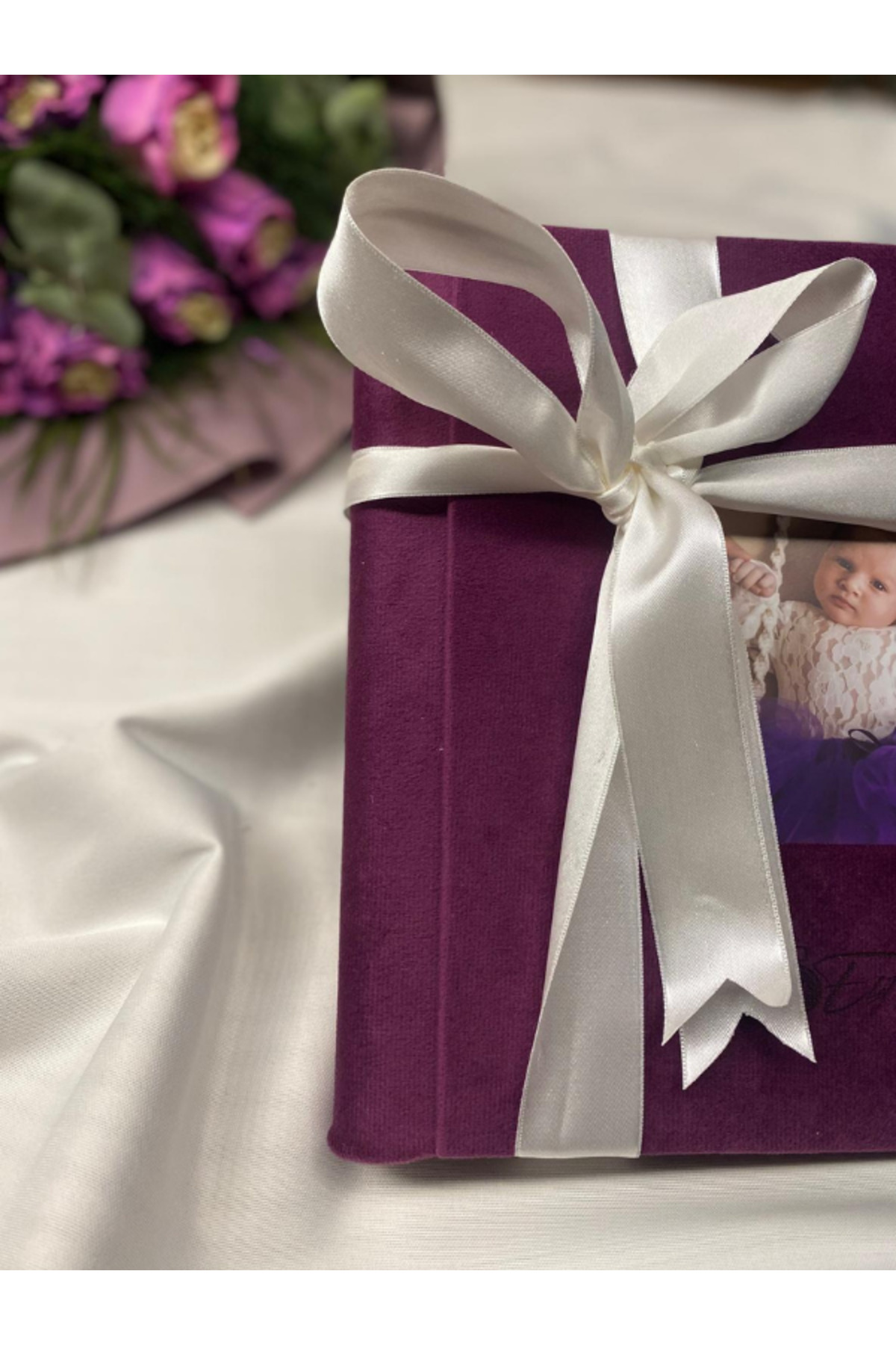 BASKI BURADA 25*50 cm  panoramik bebek albümü, çocuk albümü fotoğrafı 2 (önizleme)