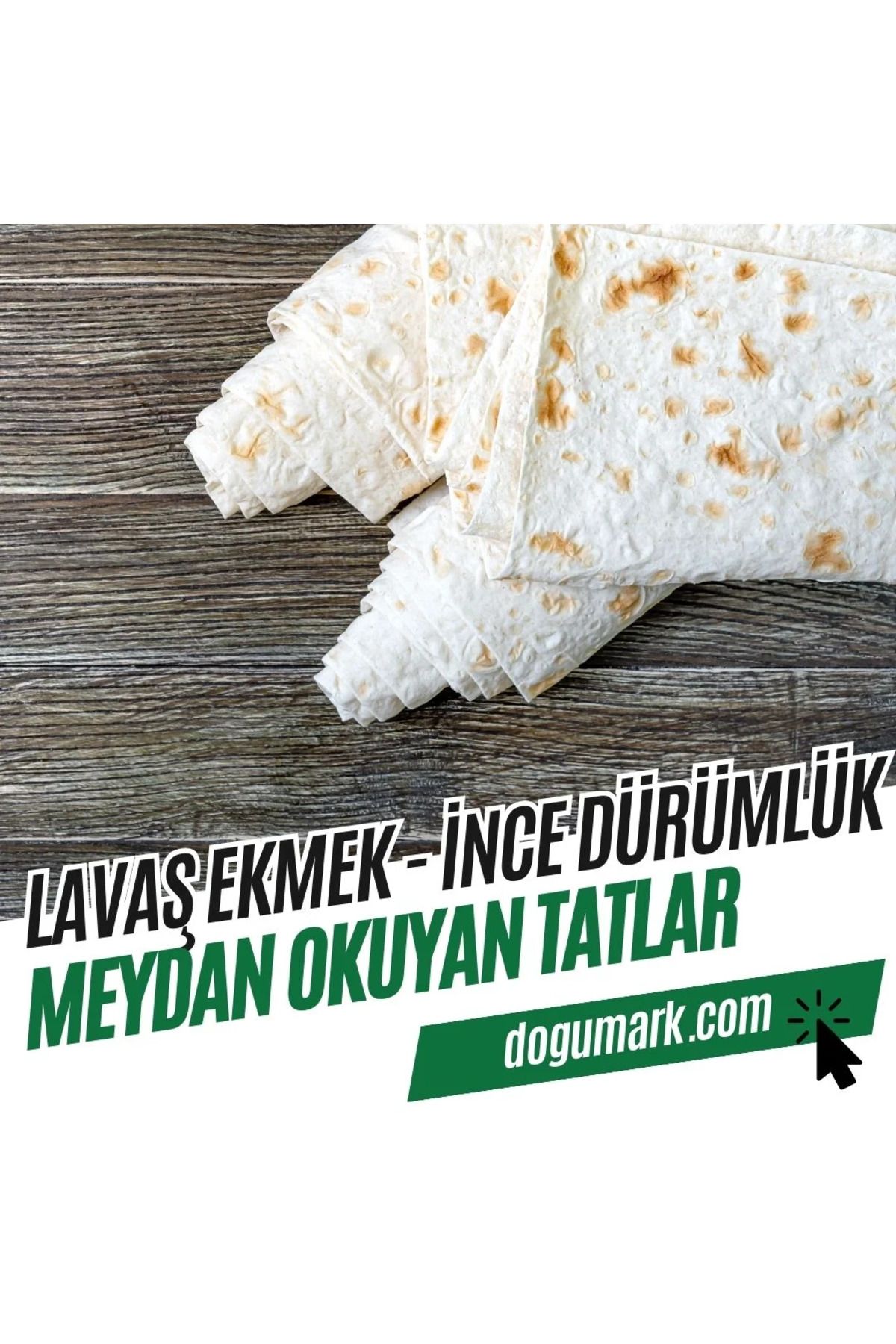 DoğuMark Lavaş Ekmeği – İnce Dürümlük (20 Adet)