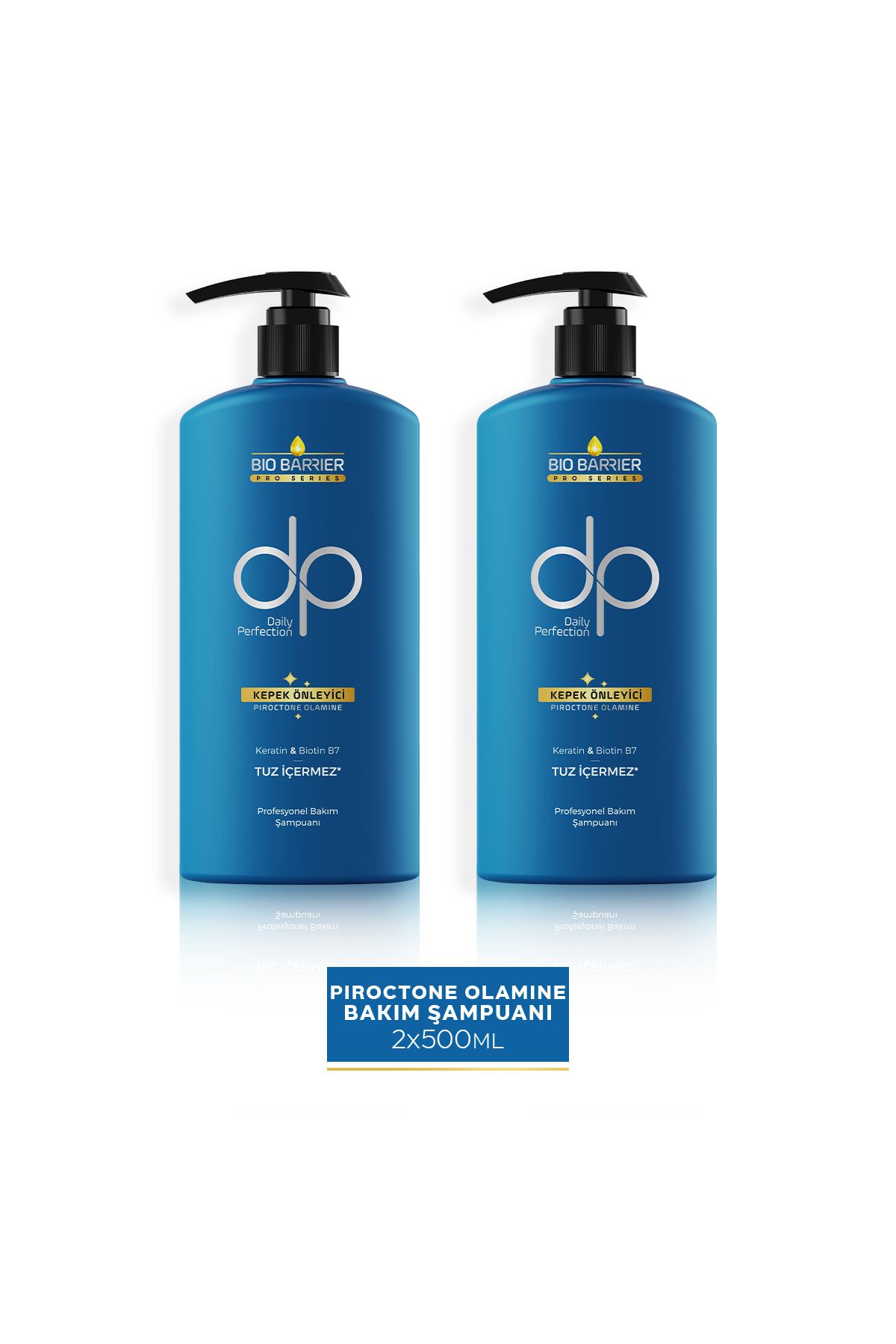 dp Daily Perfection Bio Barrier Şampuan Kepek Önleyici 500 ml X 2 Adet-1