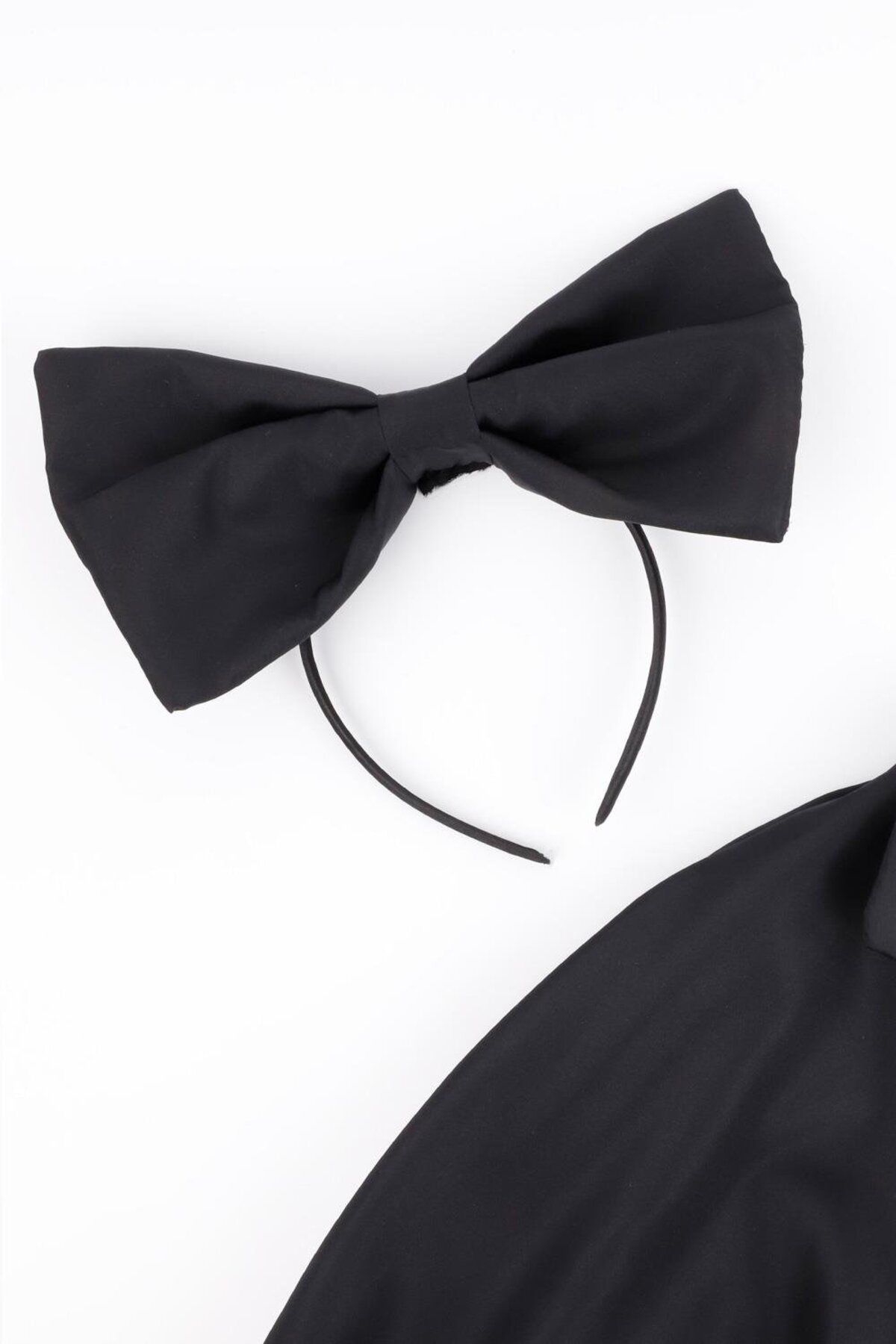 Le Mabelle-Black Bow Detailed Girl's Balloon Dress - Lolita 5