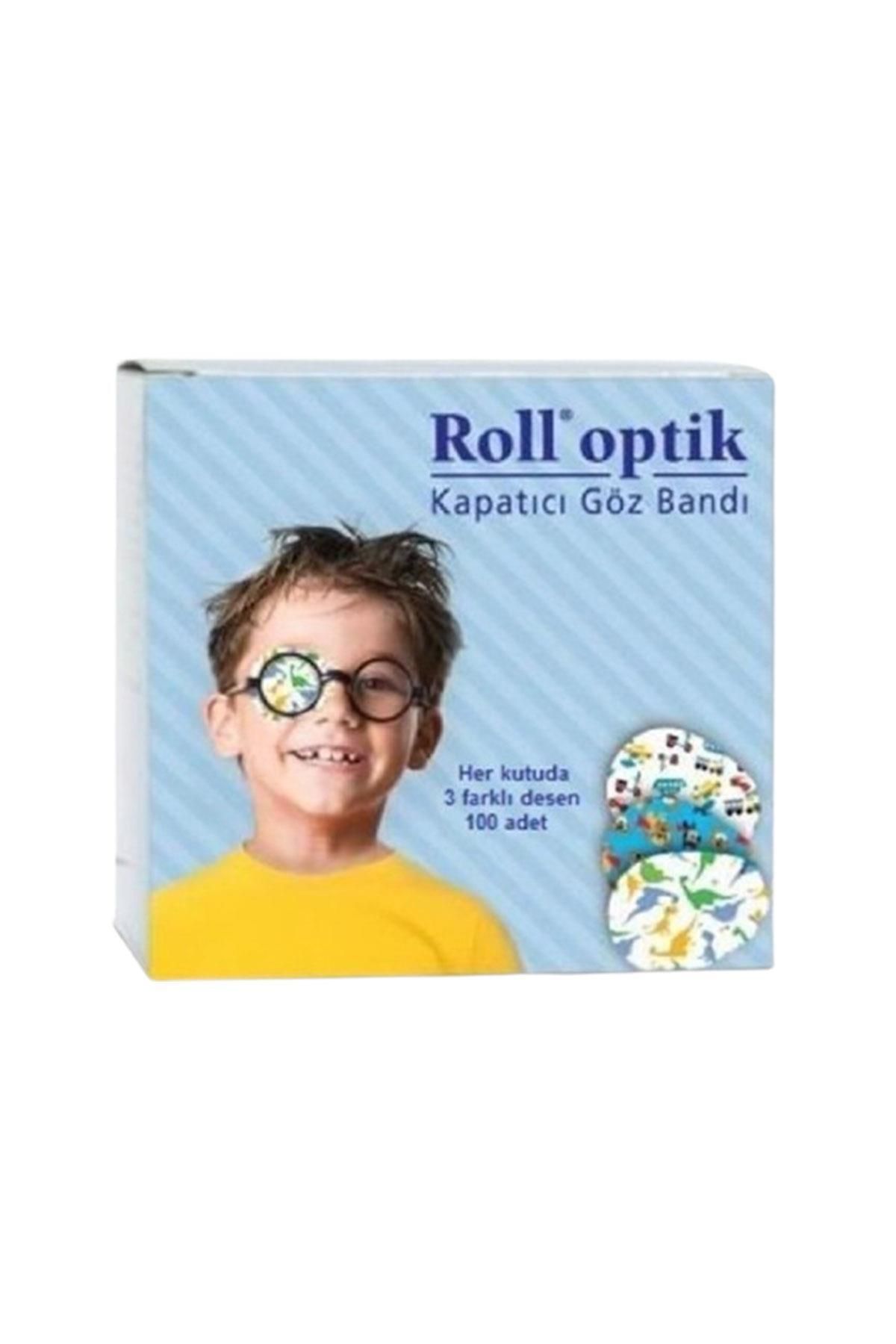 Kurtsan Roll Optik Kapatıcı Göz Bandı Erkek 100 Lü