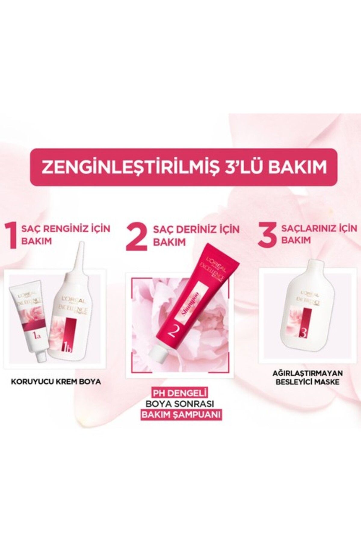 L'Oreal Paris رنگ موی لورآل پاریس اکسلانس کرم 7.31 کمرال دوره آش