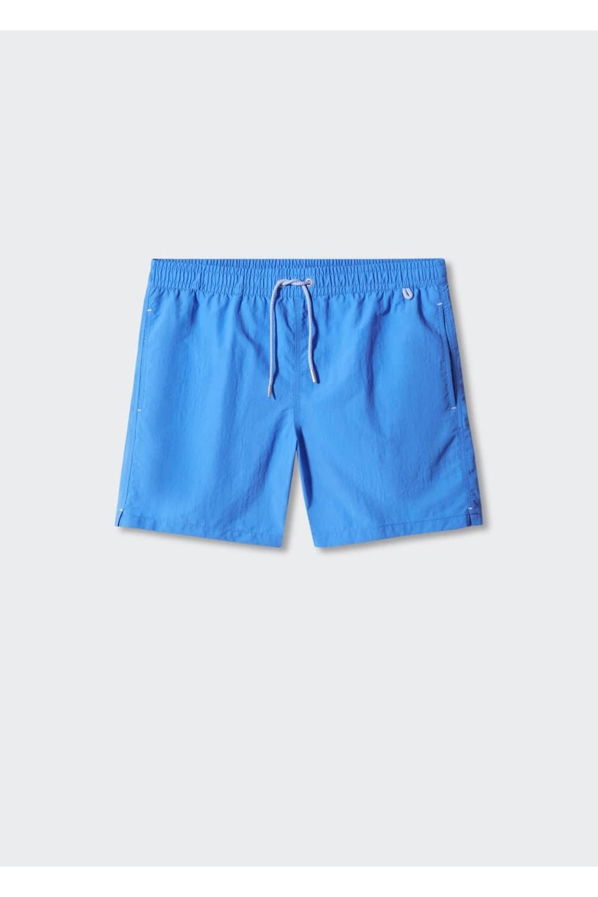 MANGO Man-Lace-up no pattern shorts swimsuit 3