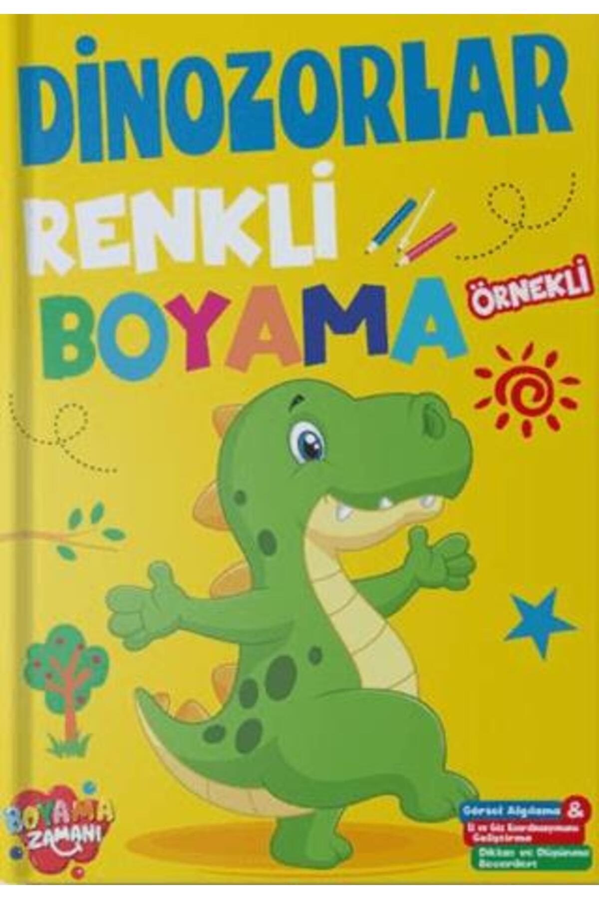 BOYAMA ZAMANI Renkli Boyama - Dinozorlar