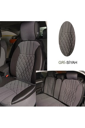 Space Elegance 5'li Set Minder Gri-Siyah / KLMNY543