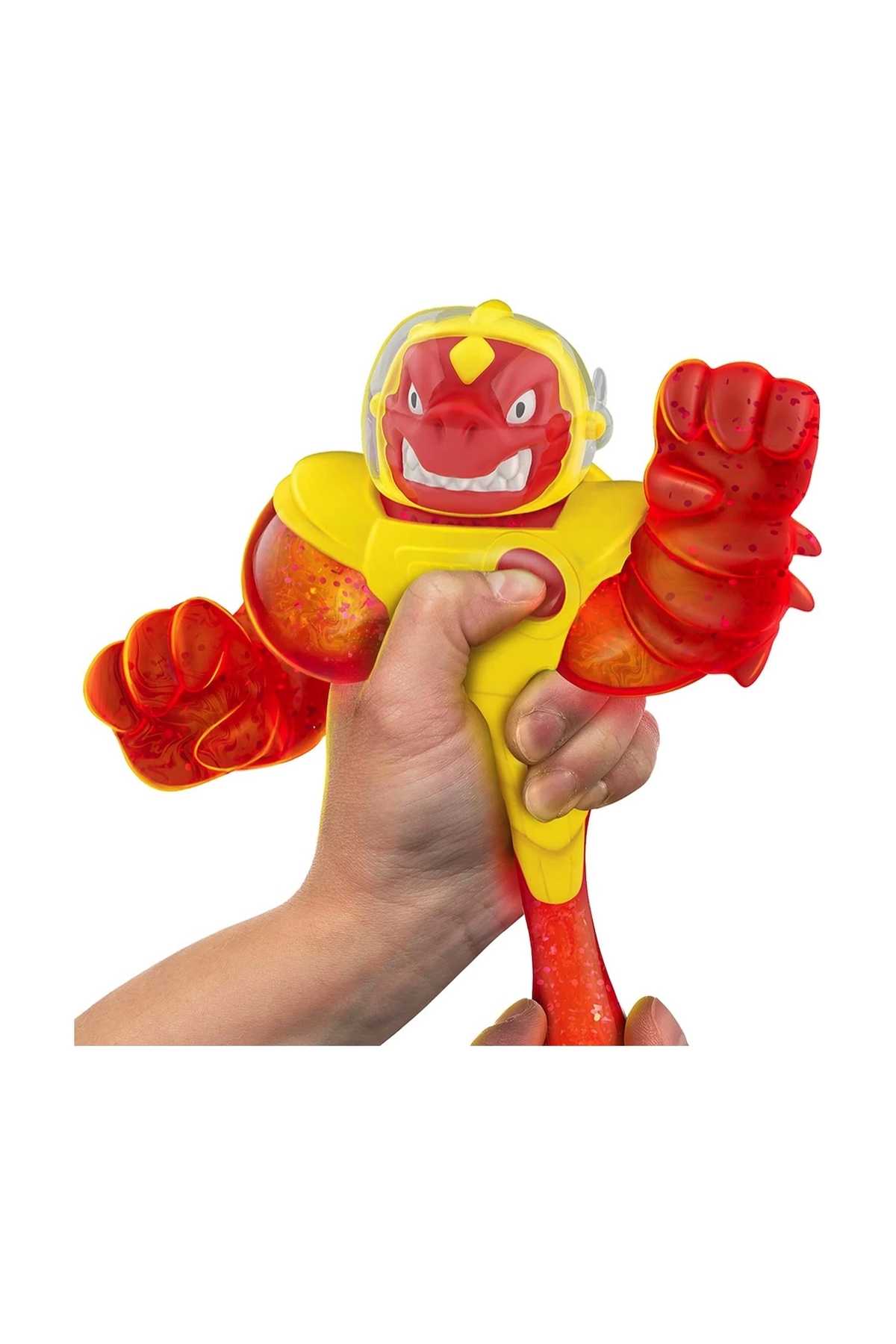Heroes Of Goo Jit Zu Smash Striker – Figur Blazagon, Dehnbar & Quetschbar, Mit Smash-Waffe