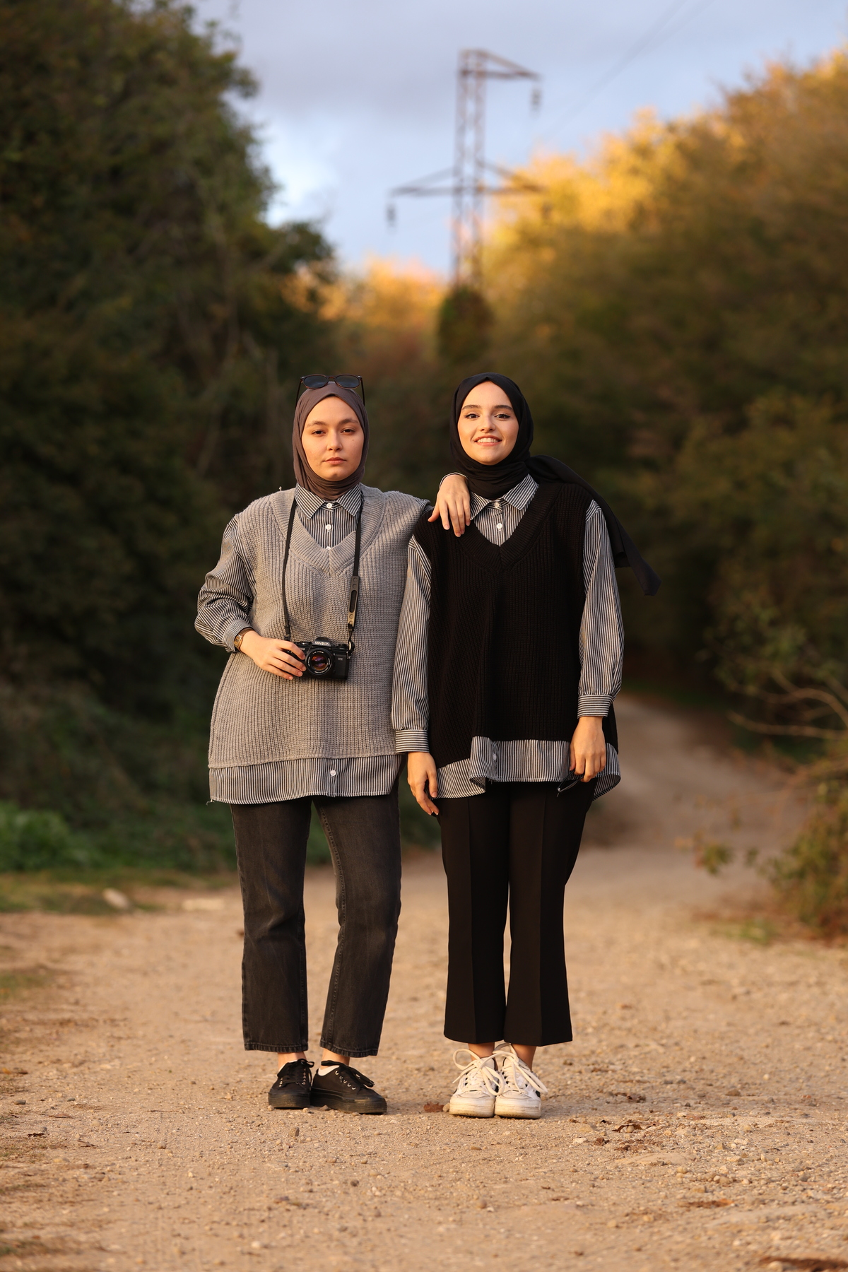 ilmek  Gömlek Garnili Triko Süveter - Görsel 7