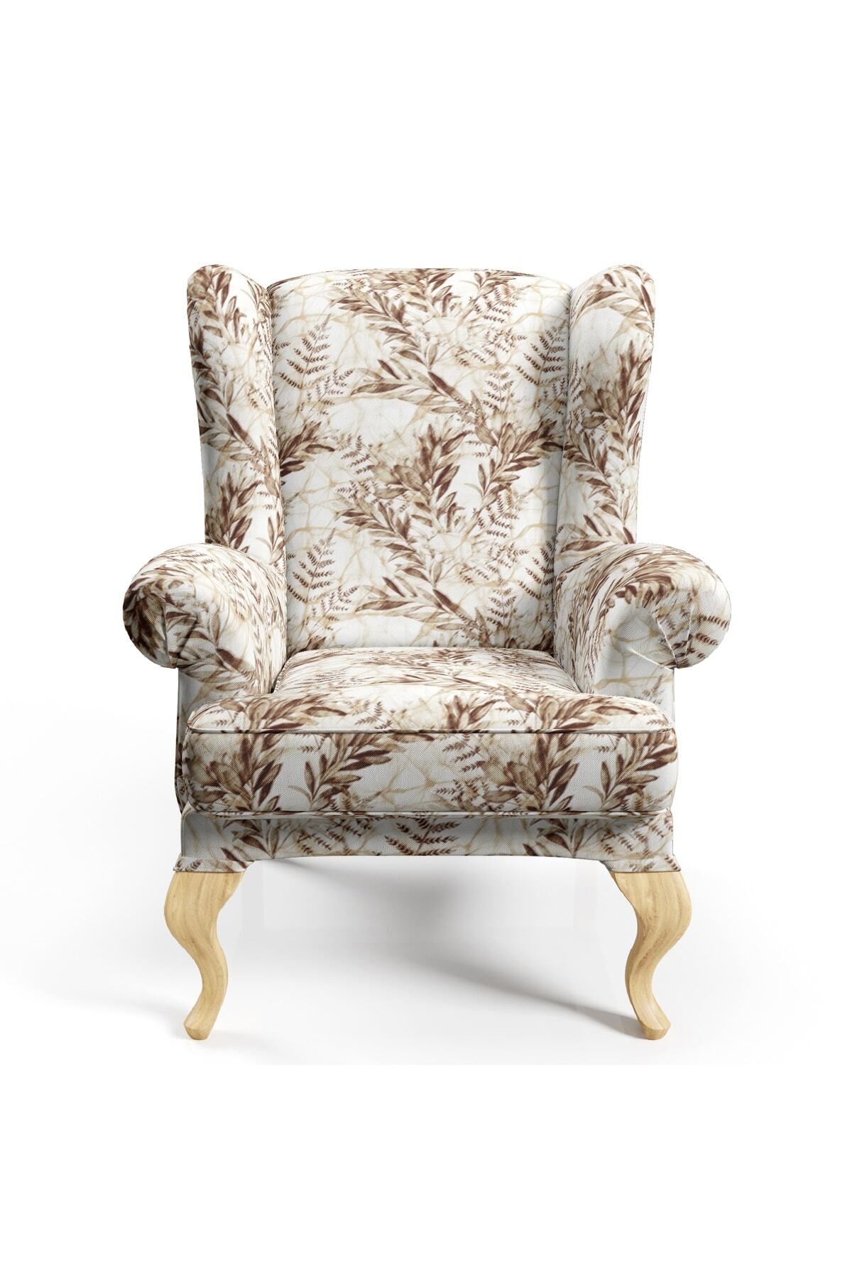 CANİLA-Leaf Pattern Digital Printed Upholstery Sofa Fabric, Throw Pillow, Cushion Covering. Flooring Fabric 5