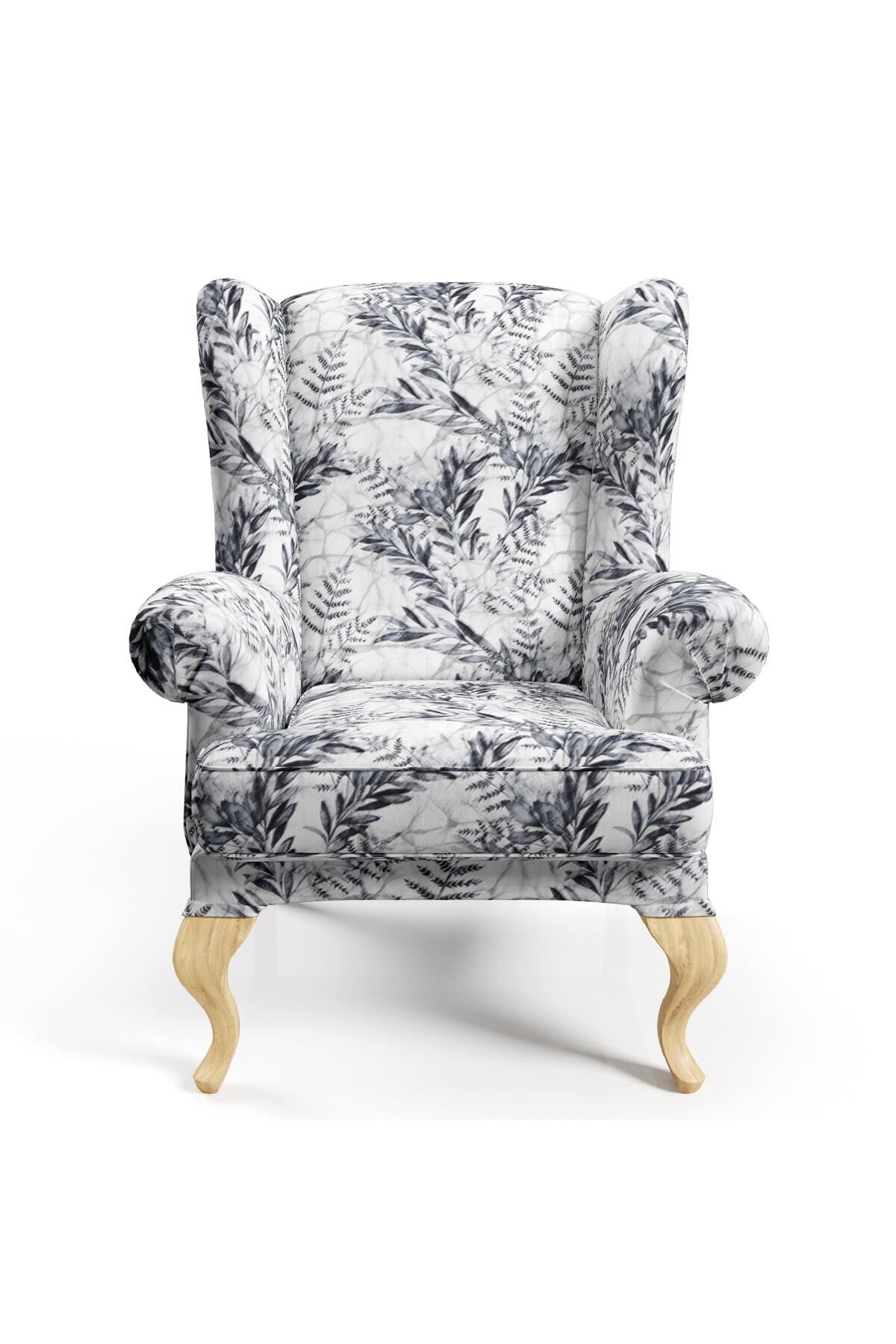 CANİLA-Leaf Pattern Digital Printed Upholstery Sofa Fabric, Throw Pillow, Cushion Covering. Flooring Fabric 3