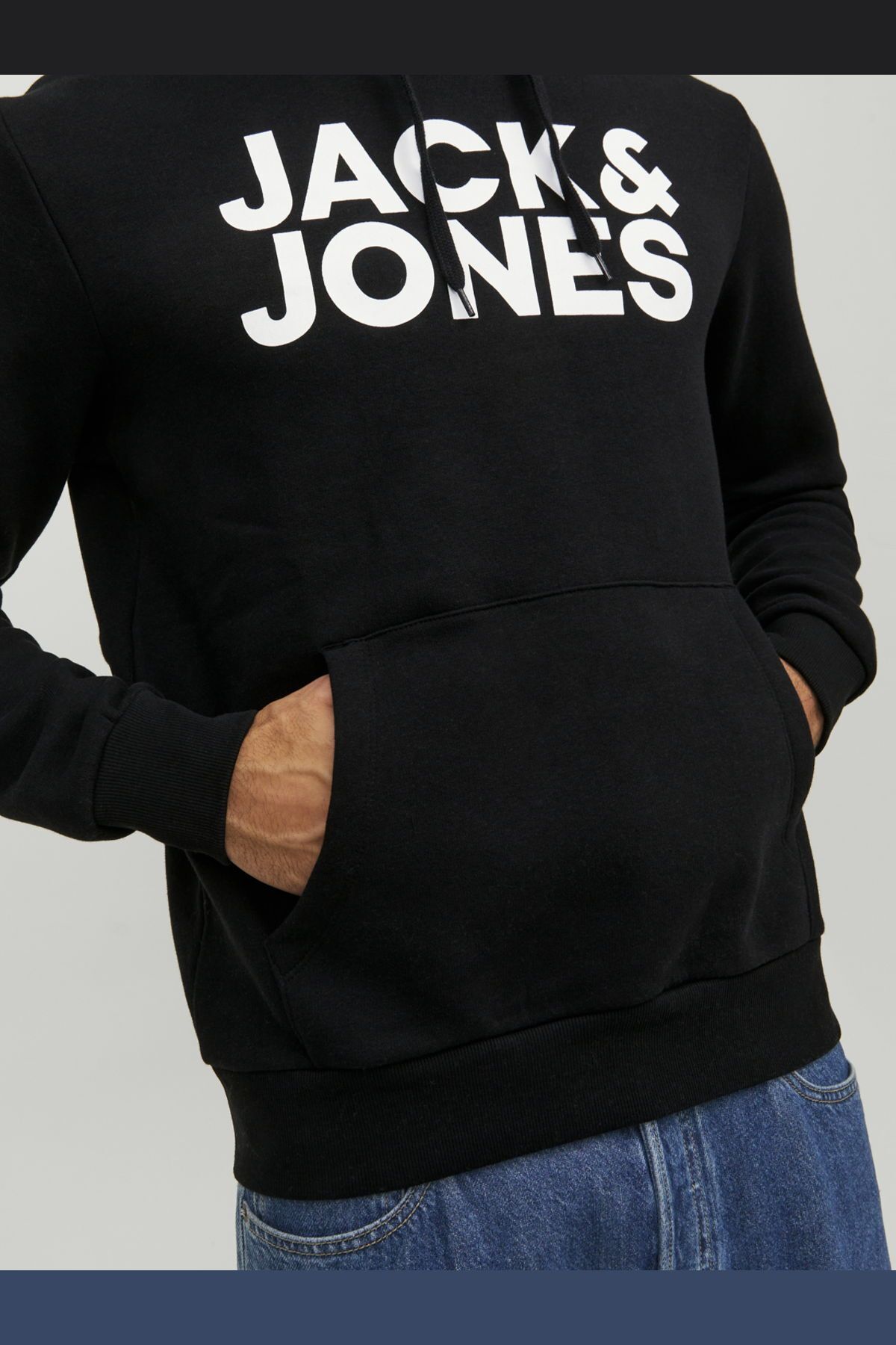 12152840 Corp Logo Hood Awsweatshirt Jack & Jones