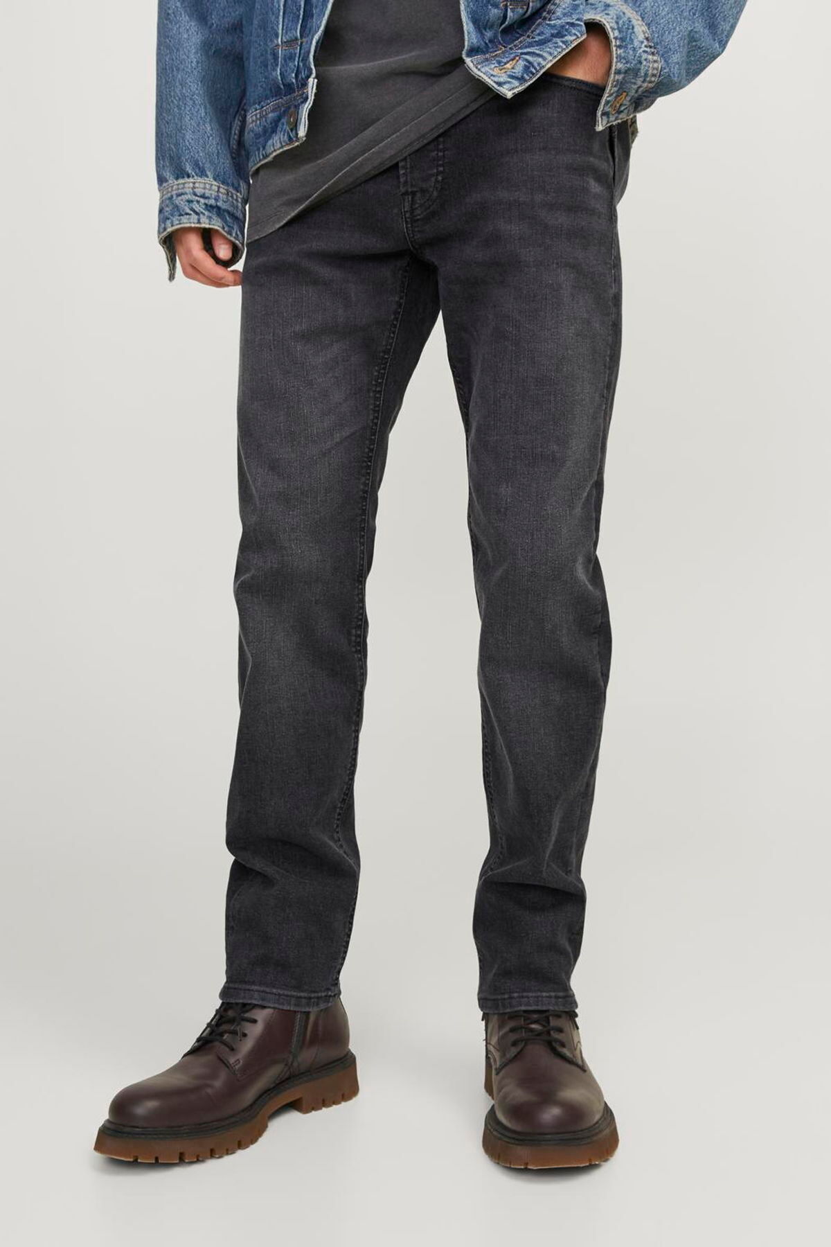 شلوار مردانه راسته فاق نرمال | جک اند جونز Jack & Jones 12246915 - تصویر 3