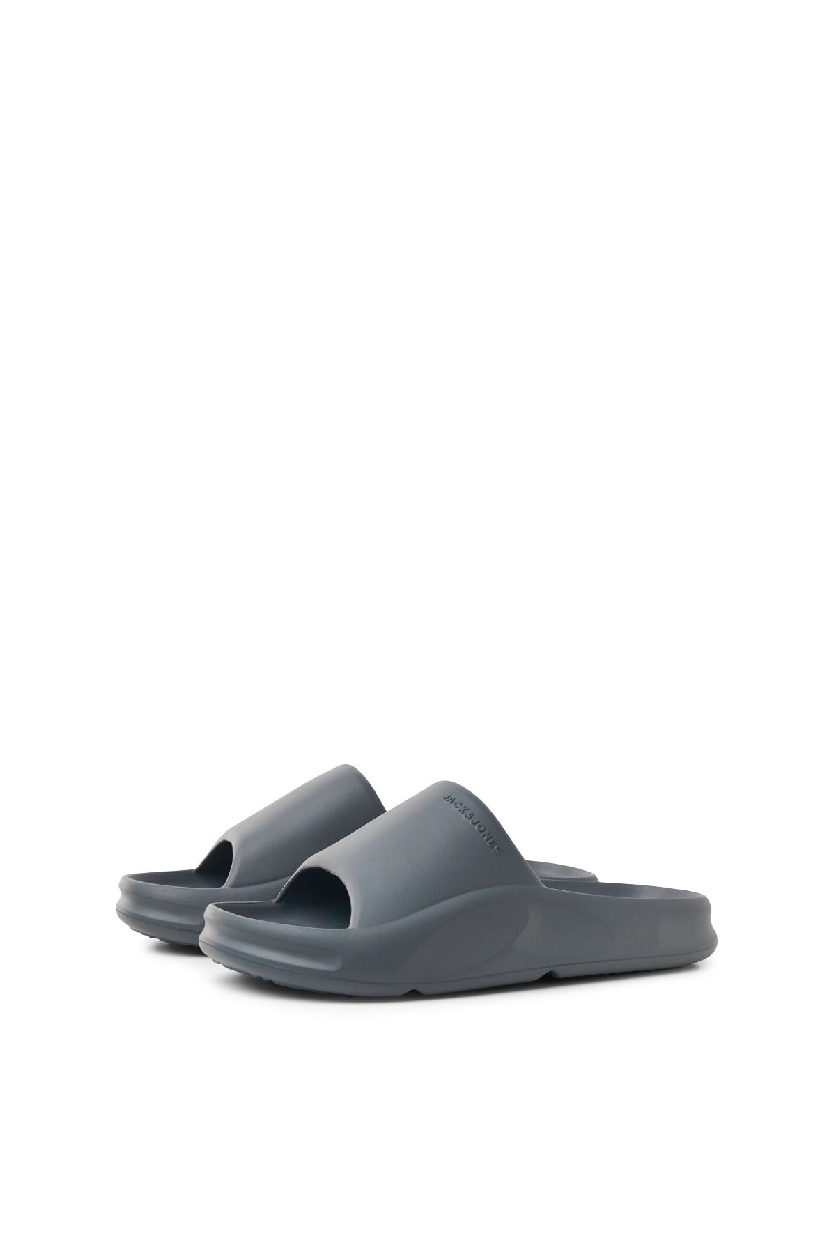 دمپایی خاکستری مردانه Jack Jones مسطح بافت نر وضعیت Jack & Jones