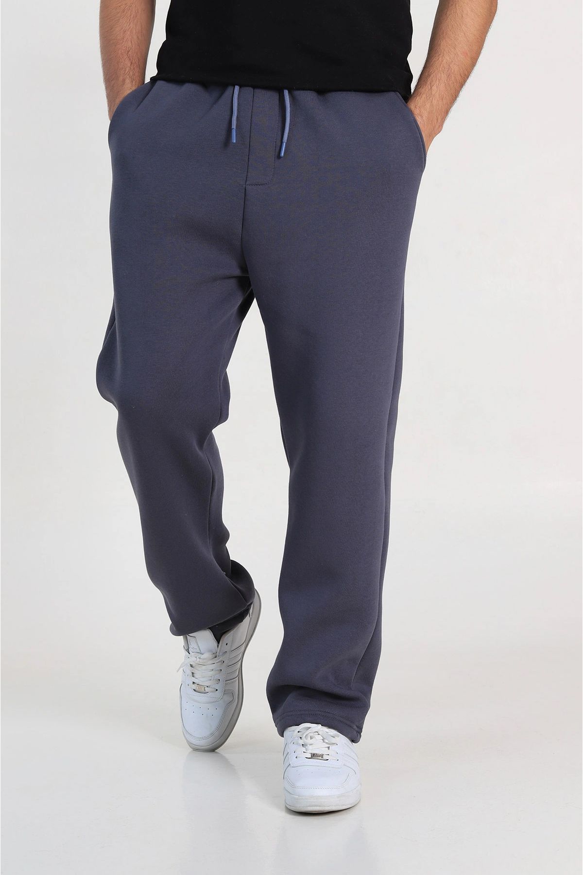 viperkombin-Thick Wool Baggy Cut Men's Sweatpants 1