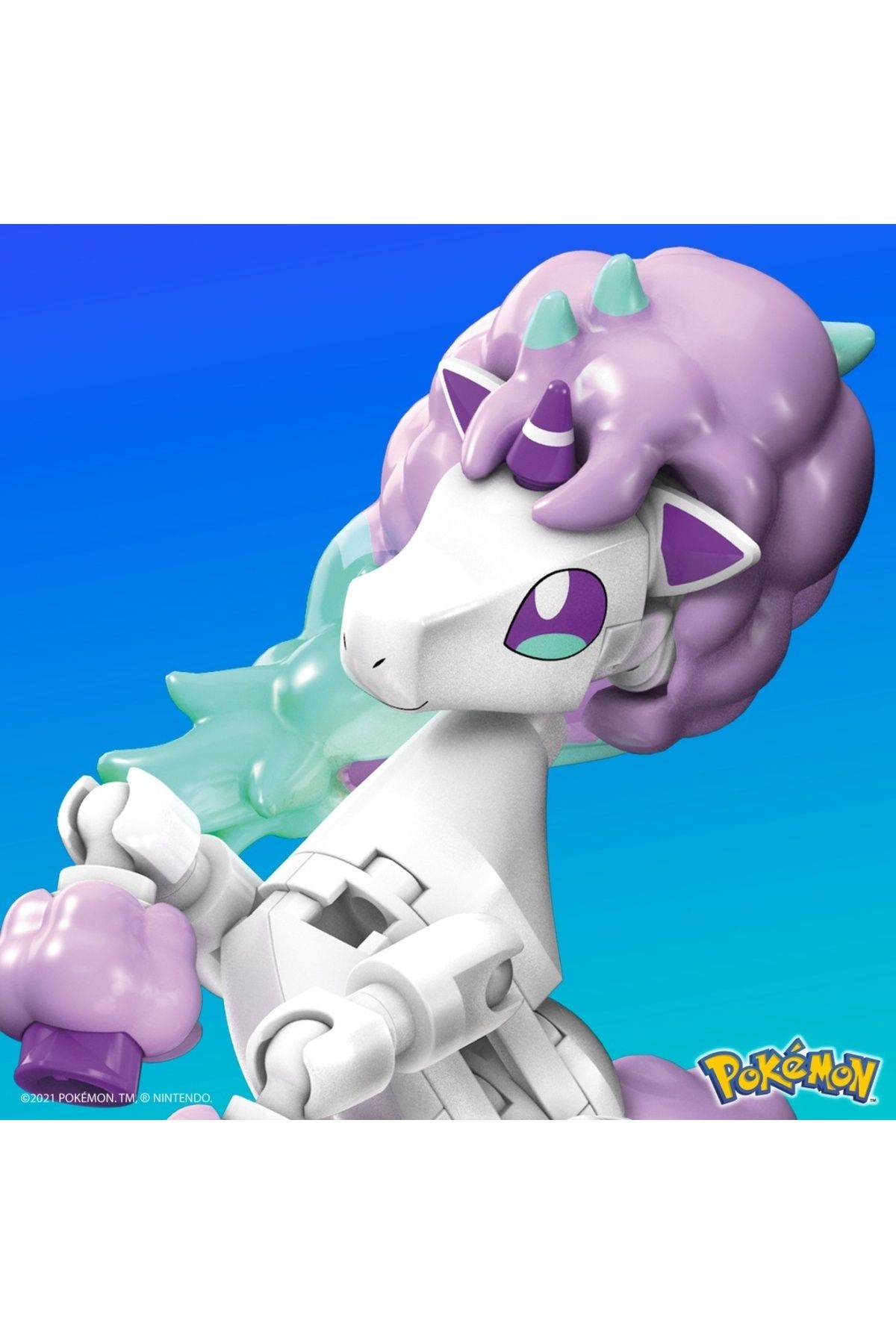 Pokemon-MEGA CONSTRUX GALARIAN PONYTA 4