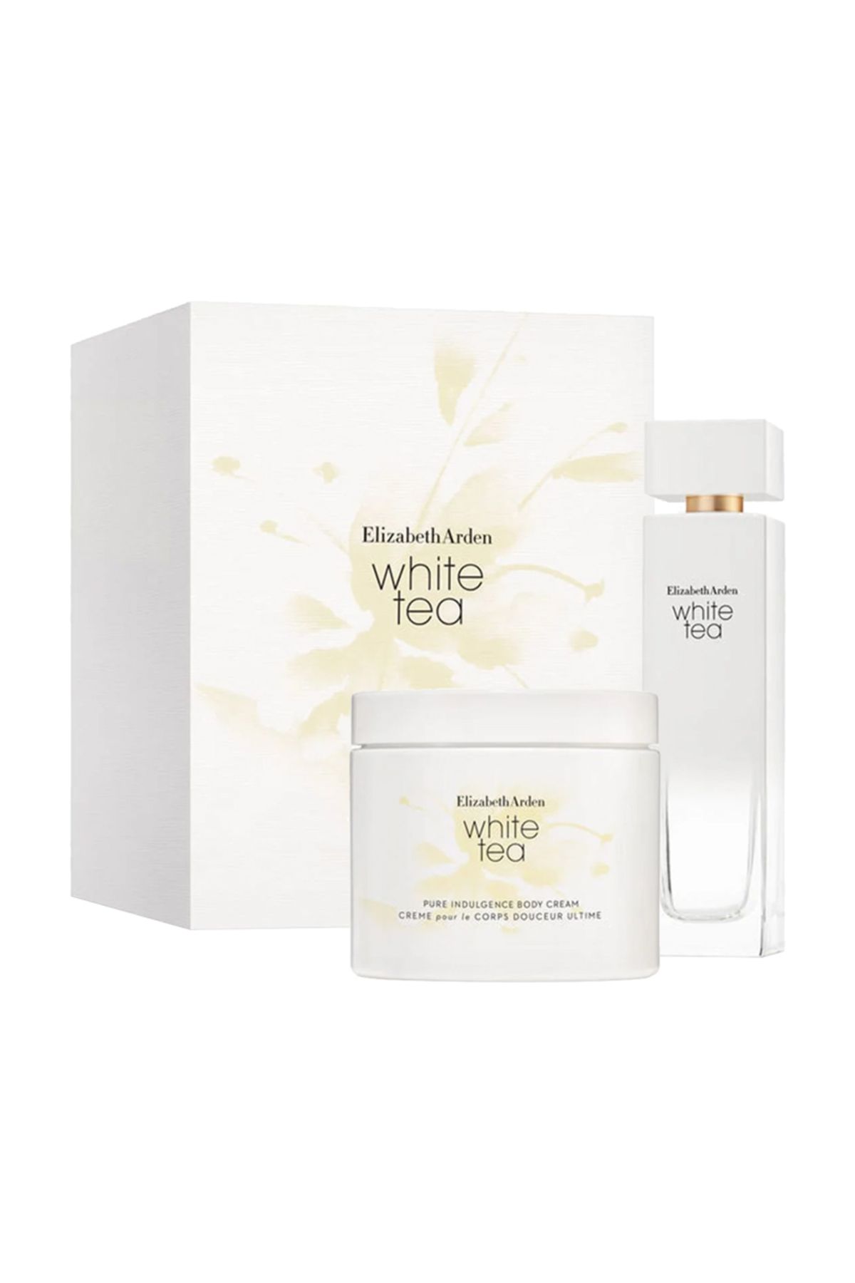 ست عطر و کرم بدن زنانه White Tea EDT Elizabeth Arden