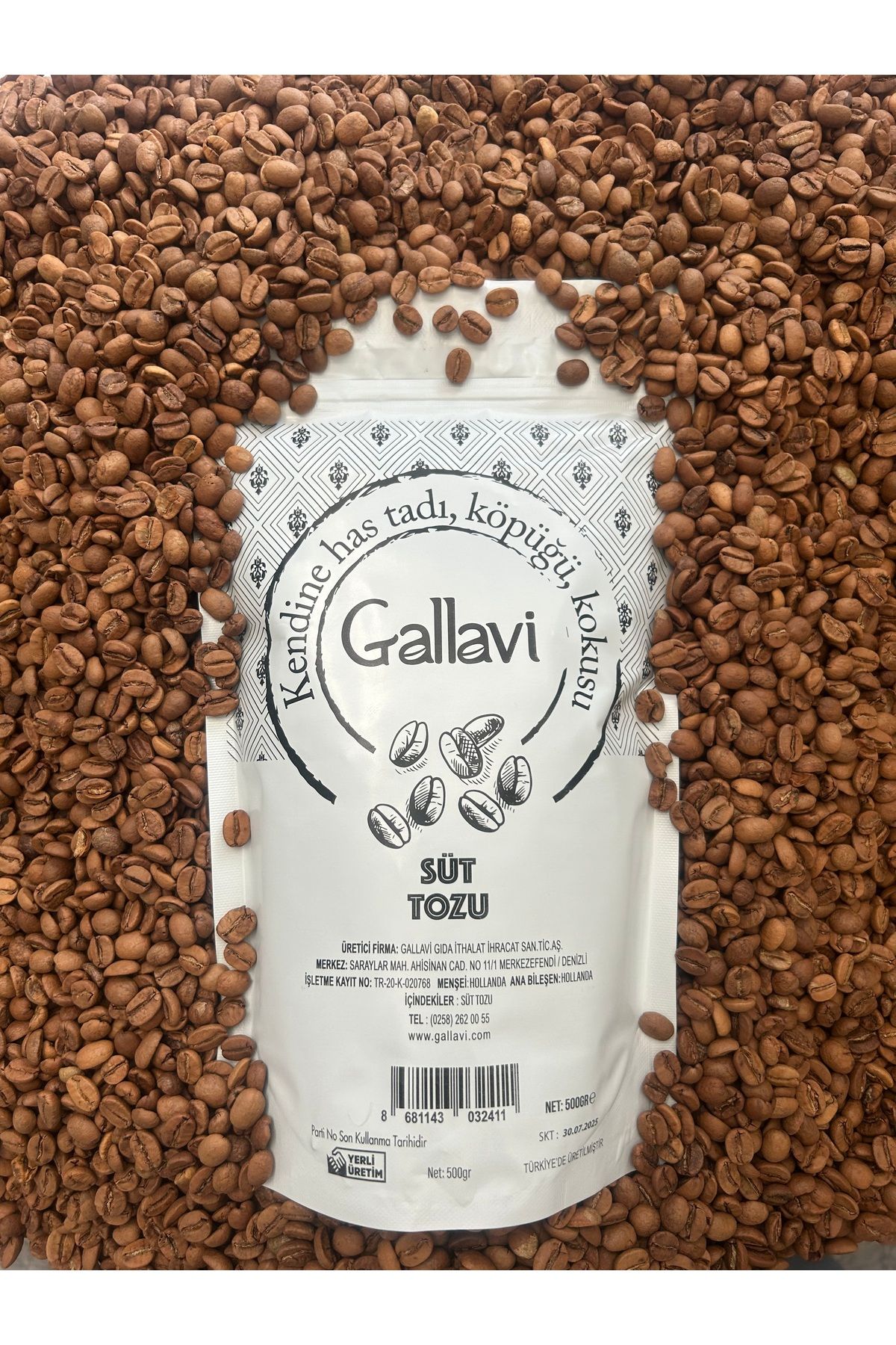 GALLAVİ Gallavi net 500gr Süt Tozu