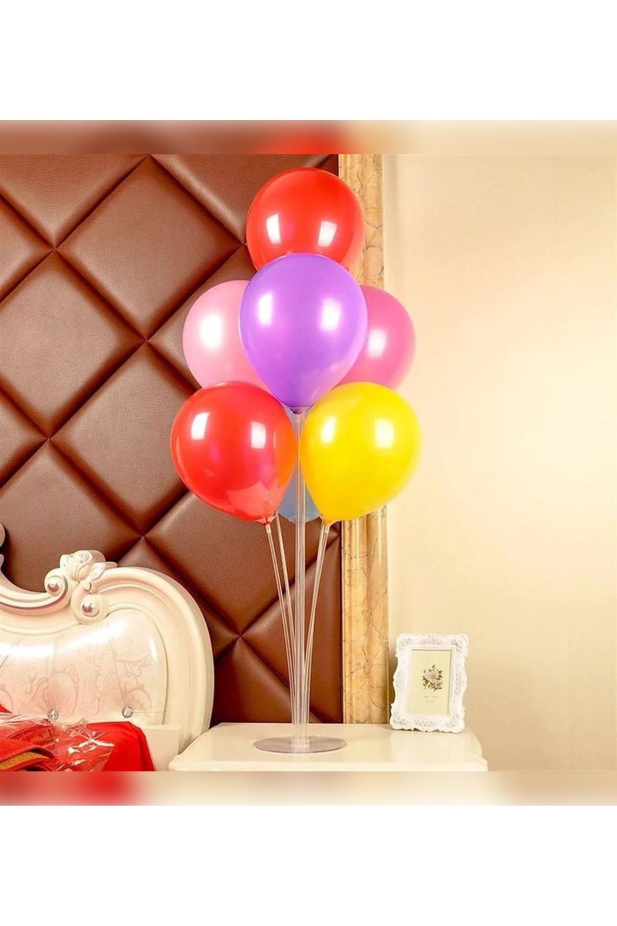 TREND BALON STANDI ŞEFFAF 7'Lİ 75 CM