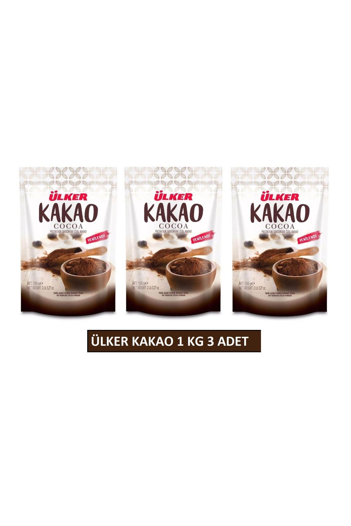 Ülker ÜLKER KAKAO 1 KG 3 ADET