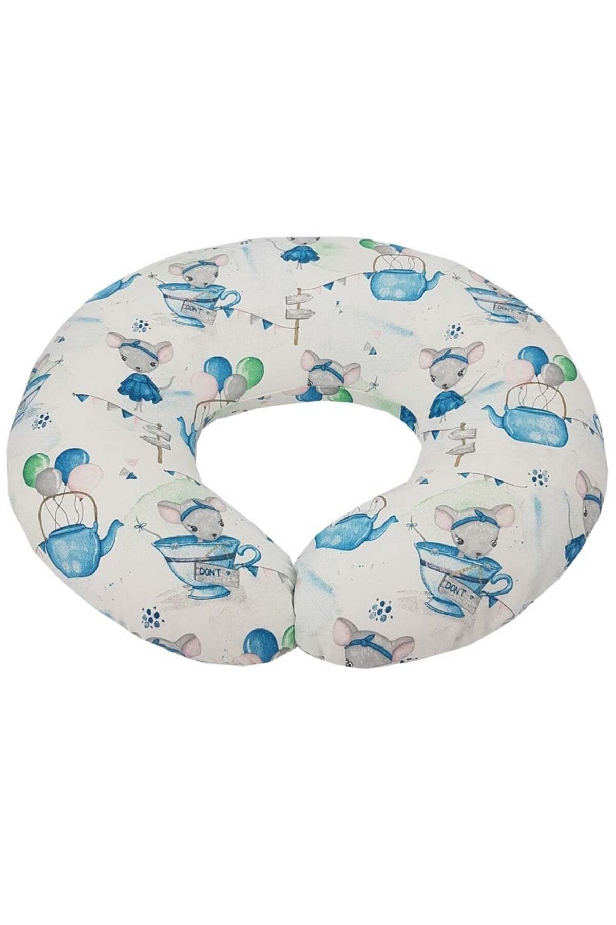 OEM Perna Pentru Alaptare, 100% Bumbac, 60x60 Cm, Eko - Mouse - Mărime unică