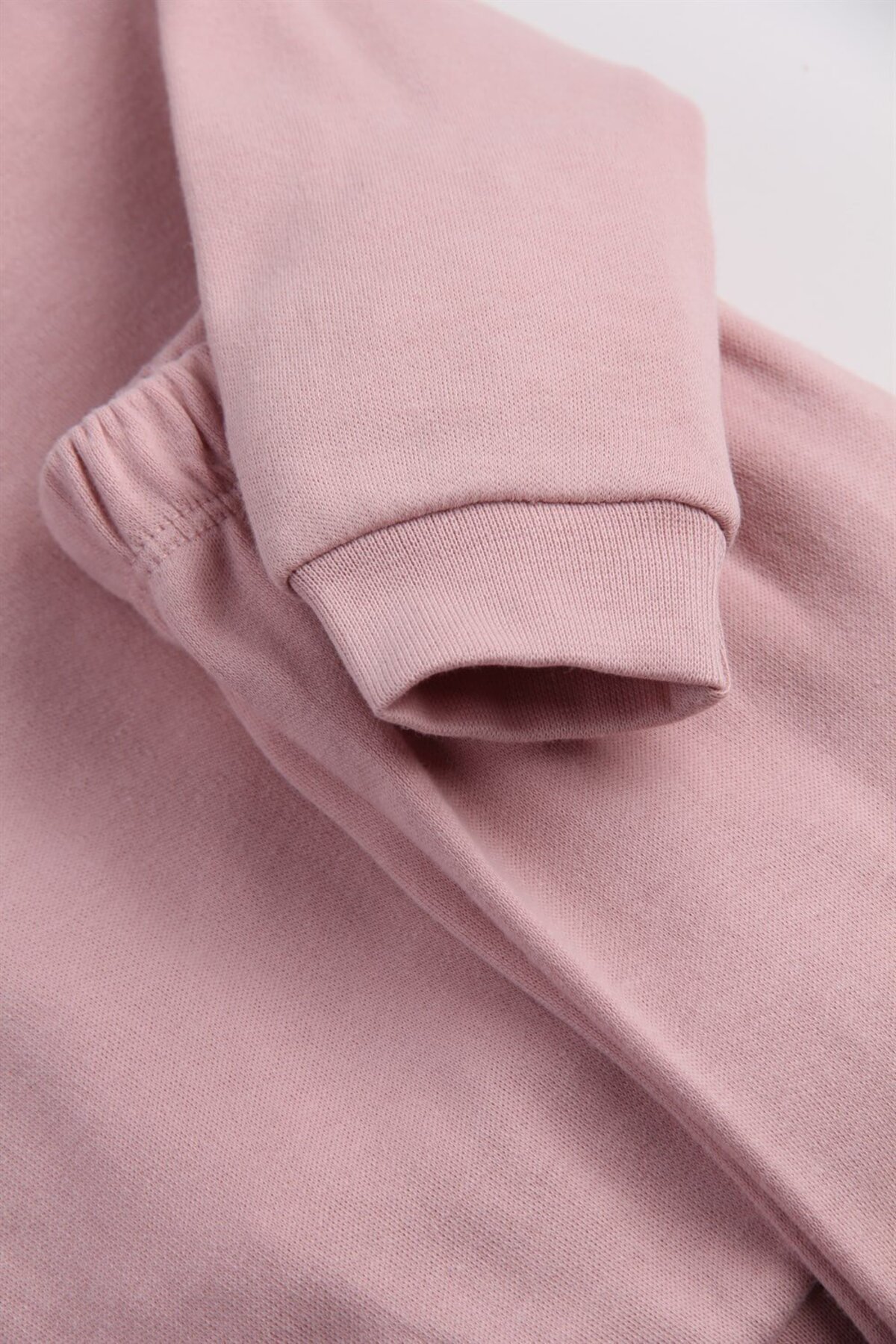 Mini Ropa Pembe Mevsimlik Kız Bebek Takımı Alt Üst Sweat Takım fotoğrafı 3 (önizleme)