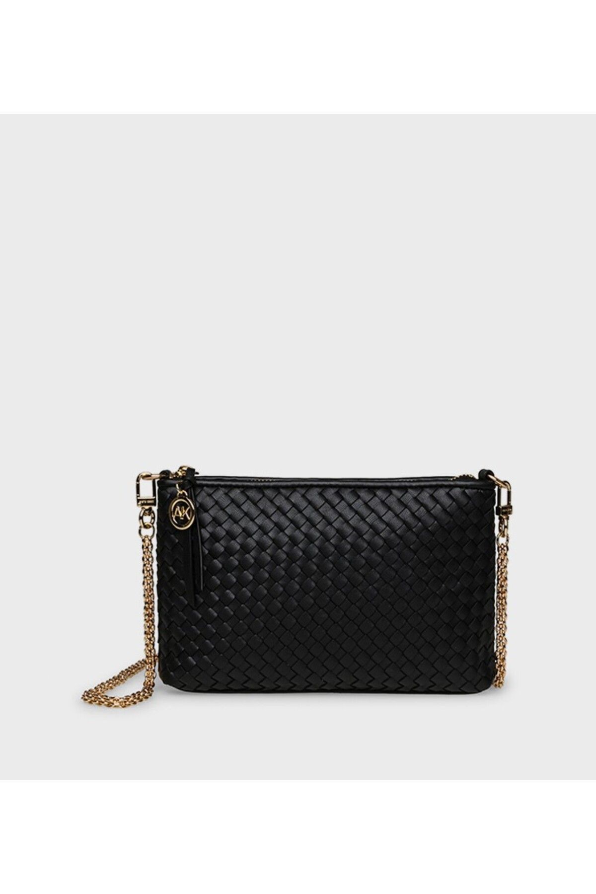 Anne Klein Sepet Dokuma Fermuarlı Crossbody Çanta - Şıklığı ve Fonksiyonu Birleştiren Premium Tasarım