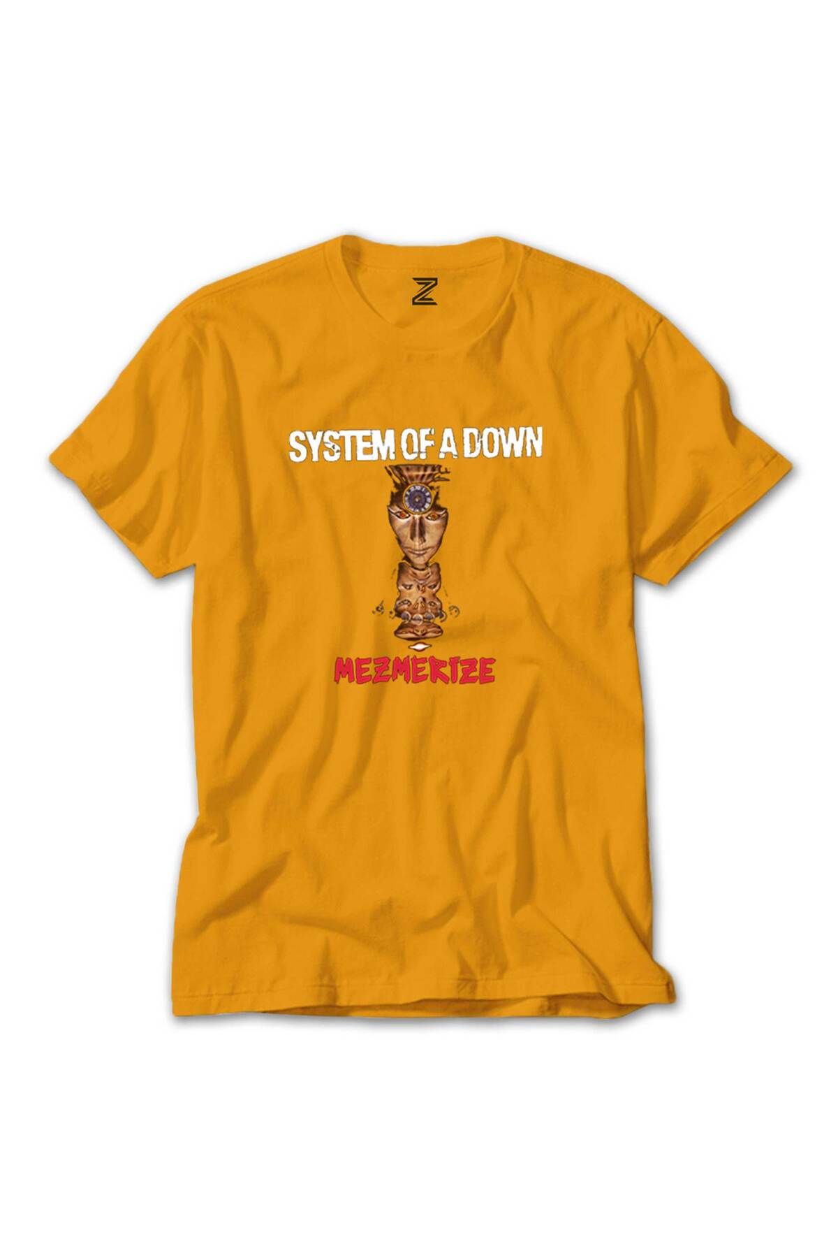 WAKHA System of a Down Mezmerize Sarı Tişört